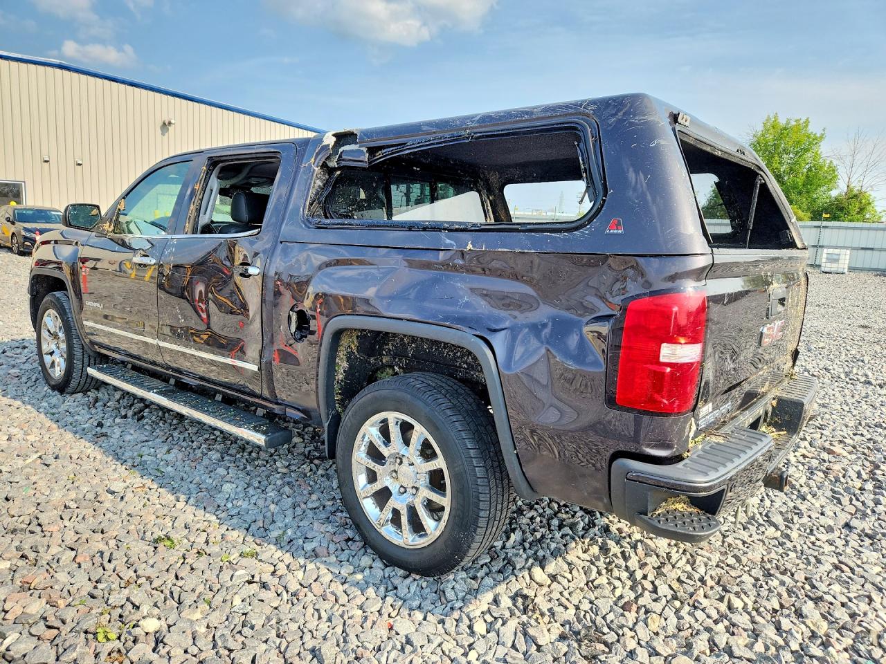 2015 Gmc Sierra K1500 Denali Black vin: 3GTU2WEJ0FG101303