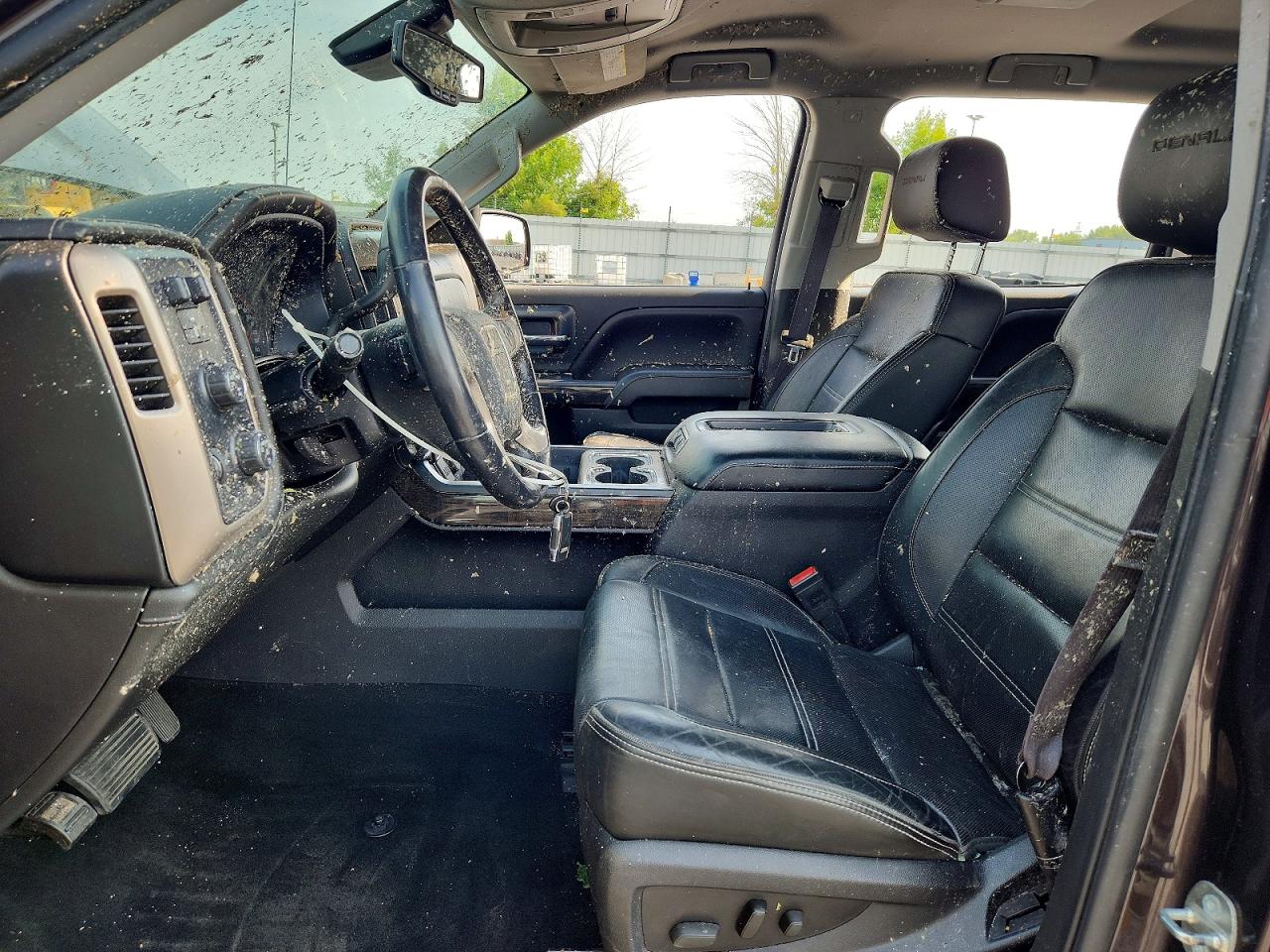 2015 Gmc Sierra K1500 Denali Black vin: 3GTU2WEJ0FG101303