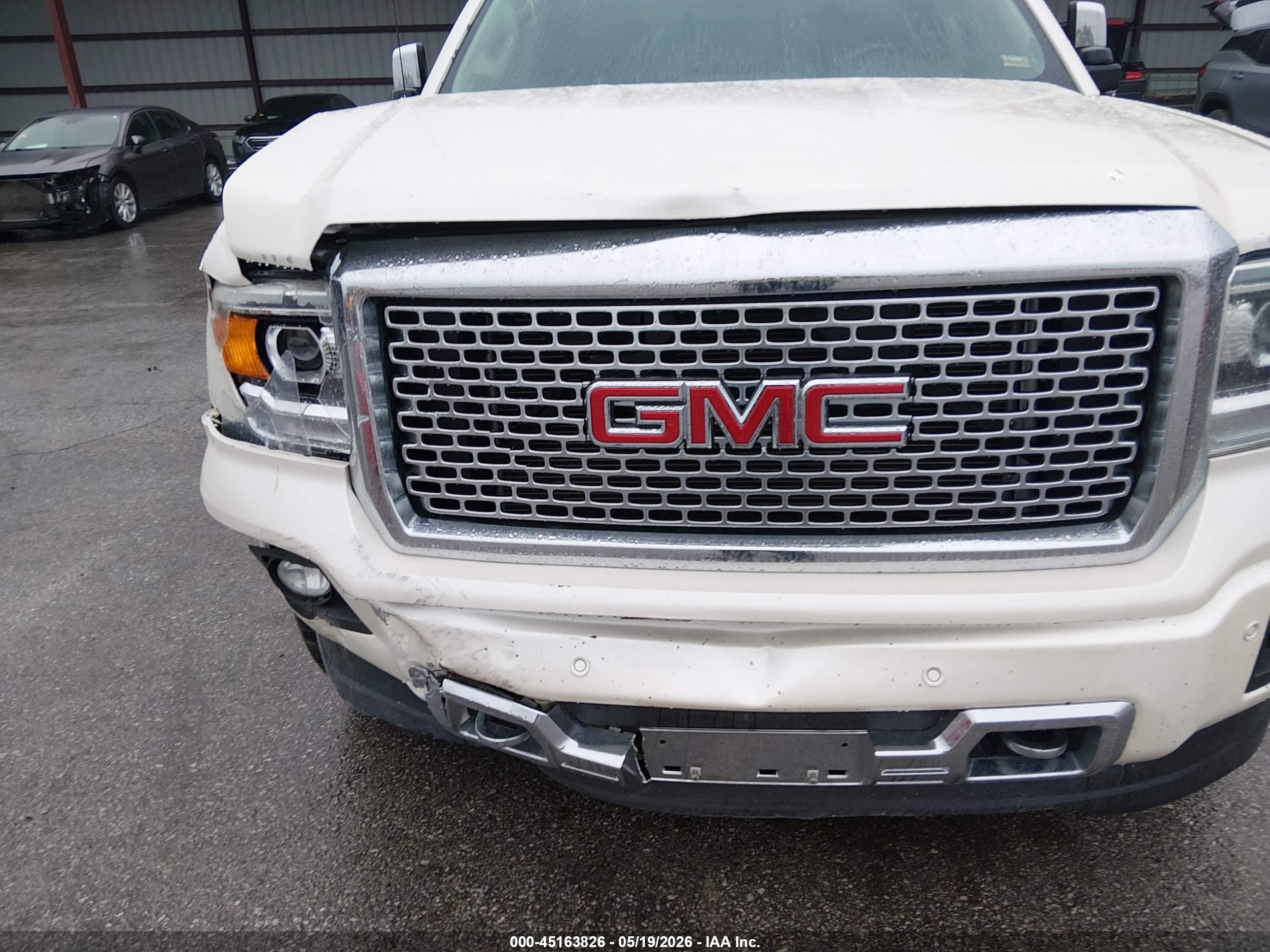 2015 Gmc Sierra 1500 Denali White vin: 3GTU2WEJ0FG353777