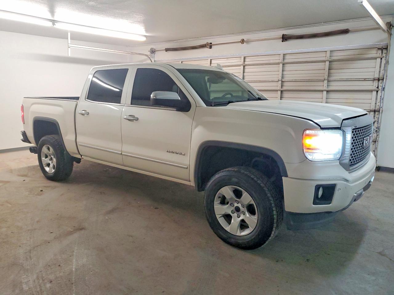 2015 Gmc Sierra K1500 Denali Cream vin: 3GTU2WEJ0FG446413