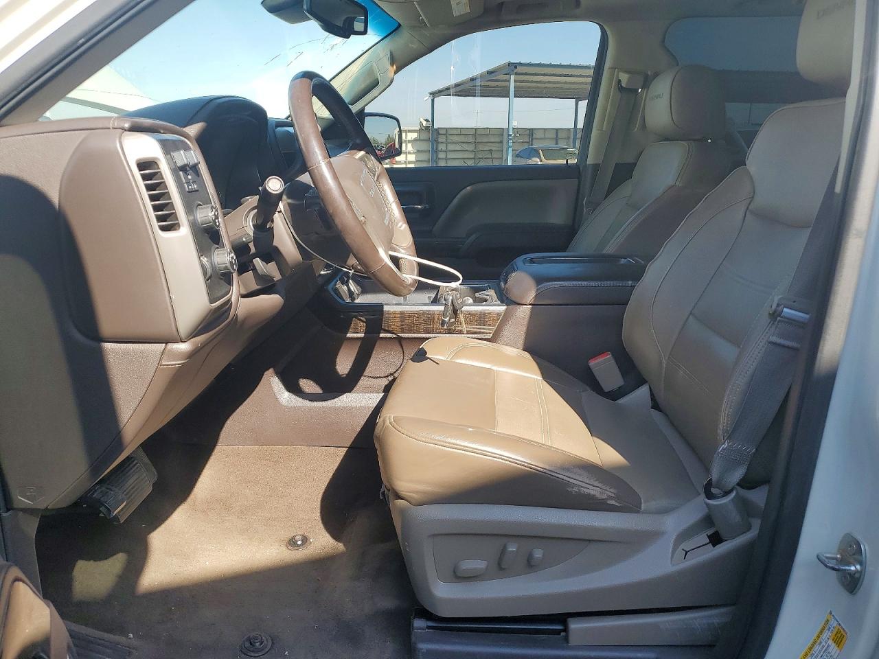 2015 Gmc Sierra K1500 Denali Cream vin: 3GTU2WEJ0FG446413