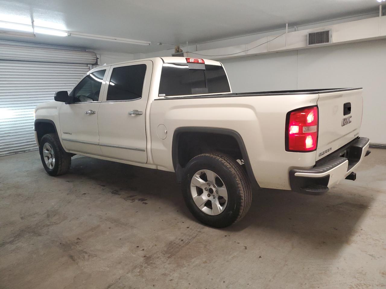 2015 Gmc Sierra K1500 Denali Cream vin: 3GTU2WEJ0FG446413 Damage: Left Bed Side, Heavy Scratch, 1/8 To 1/2 Inch