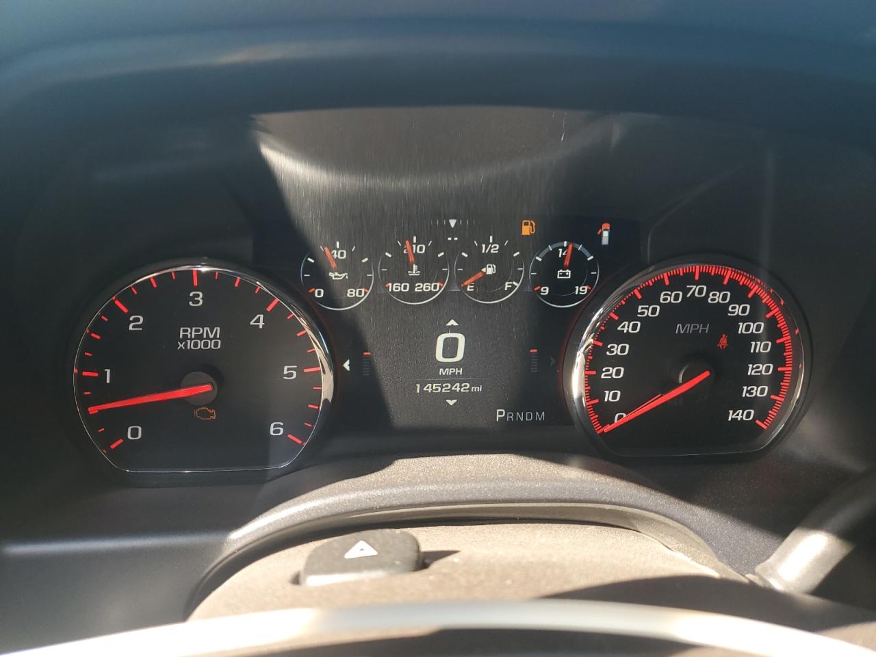 2015 Gmc Sierra K1500 Denali Cream vin: 3GTU2WEJ0FG446413 Damage: Warning Light - Engine, On, Unacceptable