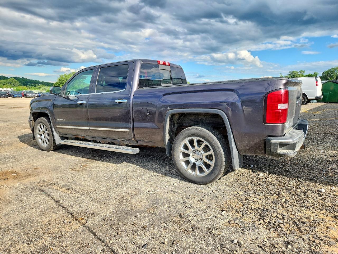 2014 Gmc Sierra K1500 Denali Gray vin: 3GTU2WEJ2EG299090