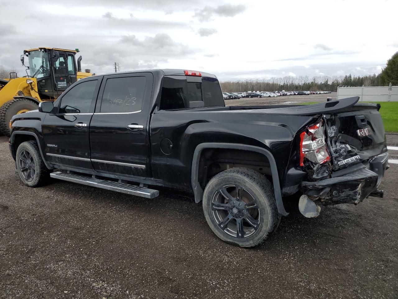 2015 Gmc Sierra K1500 Denali Черный vin: 3GTU2WEJ2FG280587