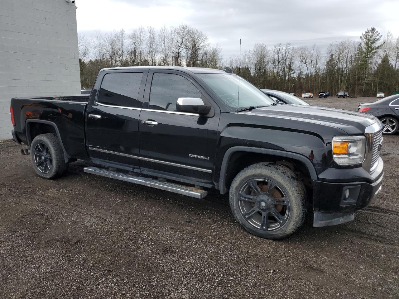 2015 Gmc Sierra K1500 Denali Черный vin: 3GTU2WEJ2FG280587