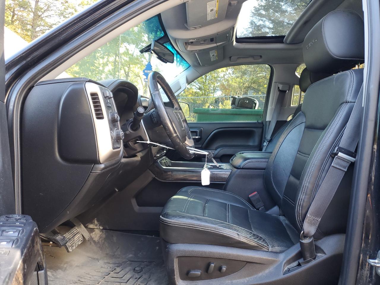 2015 Gmc Sierra K1500 Denali Черный vin: 3GTU2WEJ2FG280587