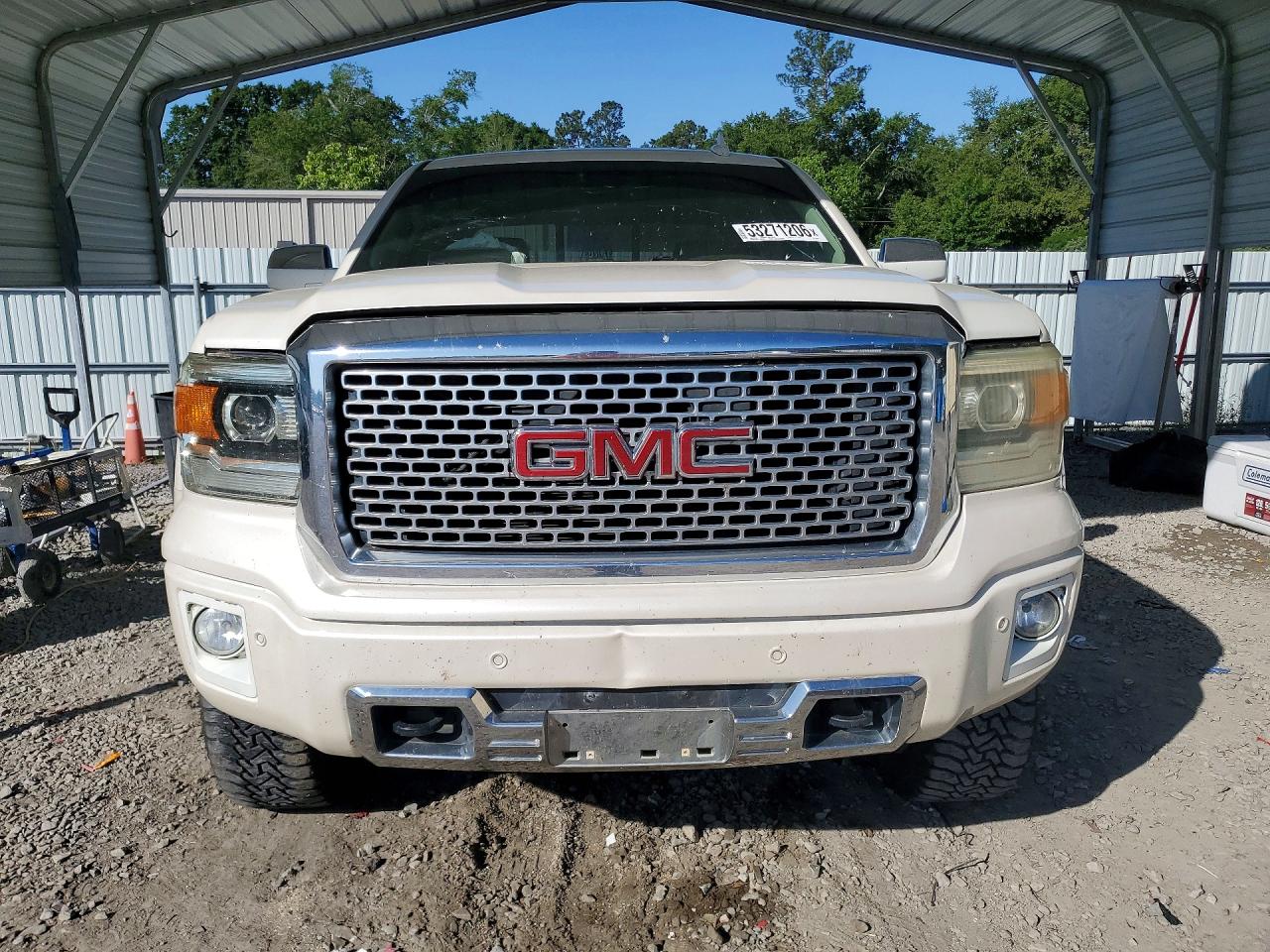 2015 Gmc Sierra K1500 Denali White vin: 3GTU2WEJ2FG380284