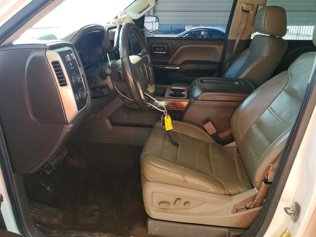 2015 Gmc Sierra K1500 Denali White vin: 3GTU2WEJ2FG380284