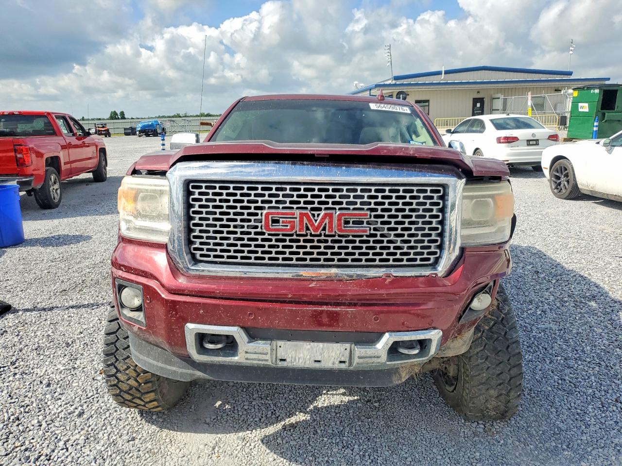2015 Gmc Sierra K1500 Denali Maroon vin: 3GTU2WEJ2FG429659