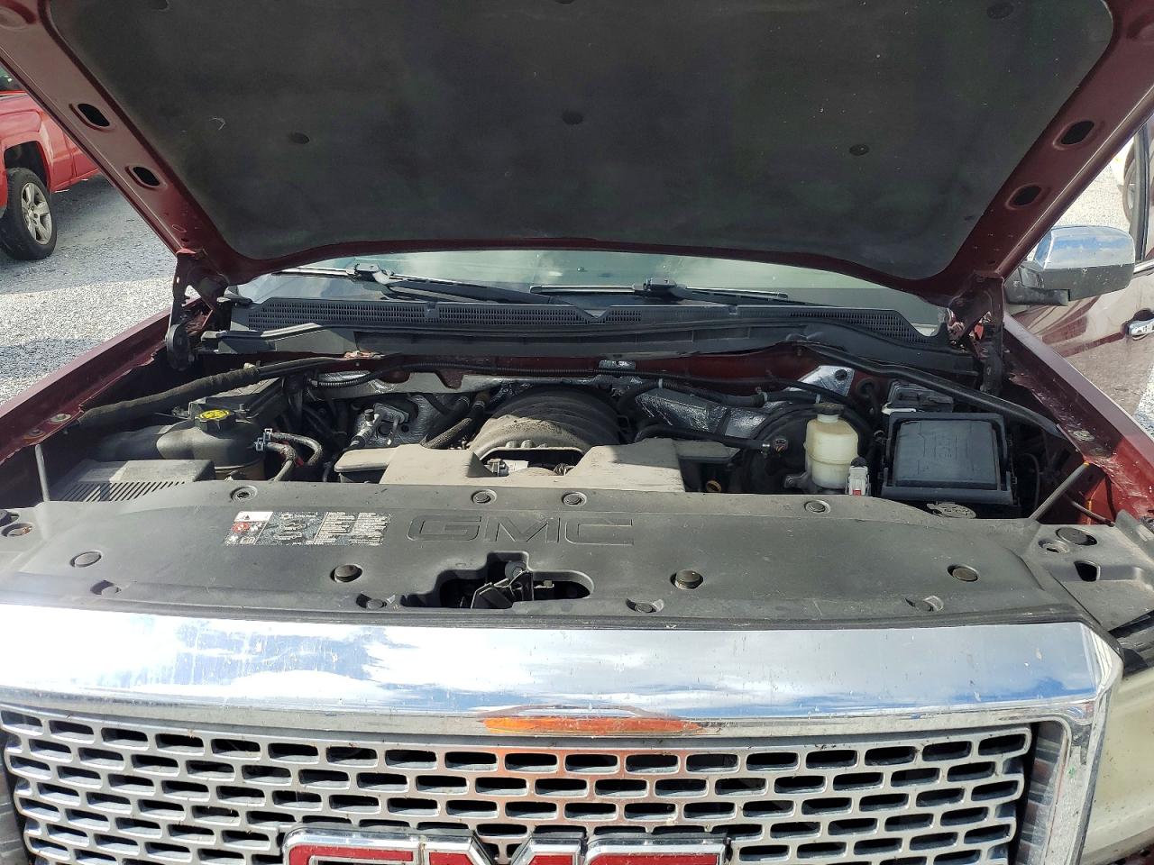 2015 Gmc Sierra K1500 Denali Maroon vin: 3GTU2WEJ2FG429659