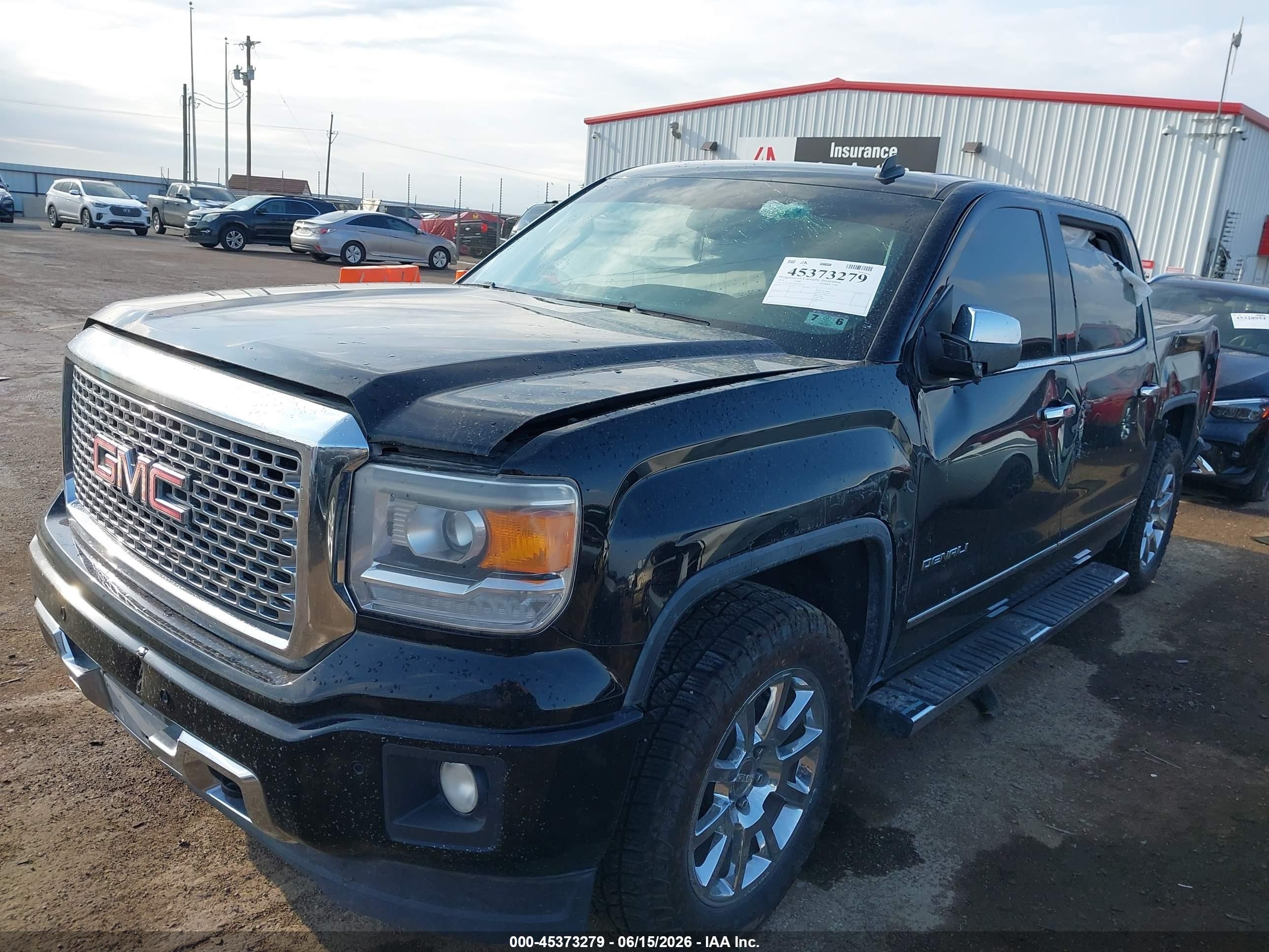 2014 Gmc Sierra 1500 Denali Black vin: 3GTU2WEJ3EG525735