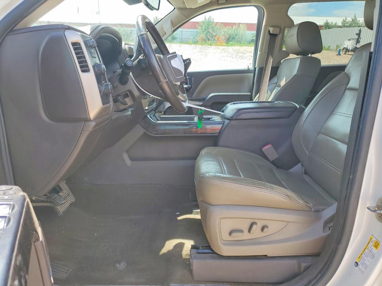 2015 Gmc Sierra K1500 Denali Белый vin: 3GTU2WEJ3FG222763