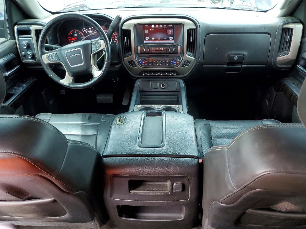 2014 Gmc Sierra K1500 Denali Black vin: 3GTU2WEJ4EG345812