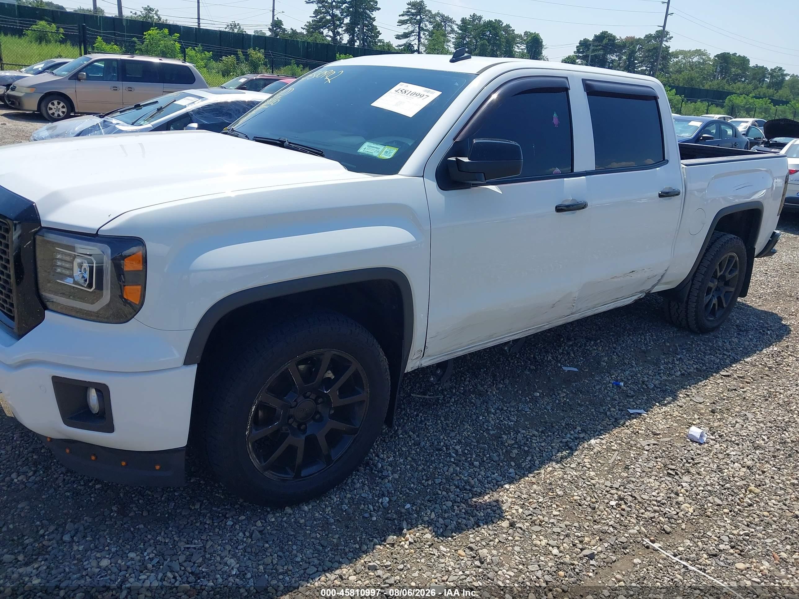 2014 Gmc Sierra 1500 Denali White vin: 3GTU2WEJ5EG321132