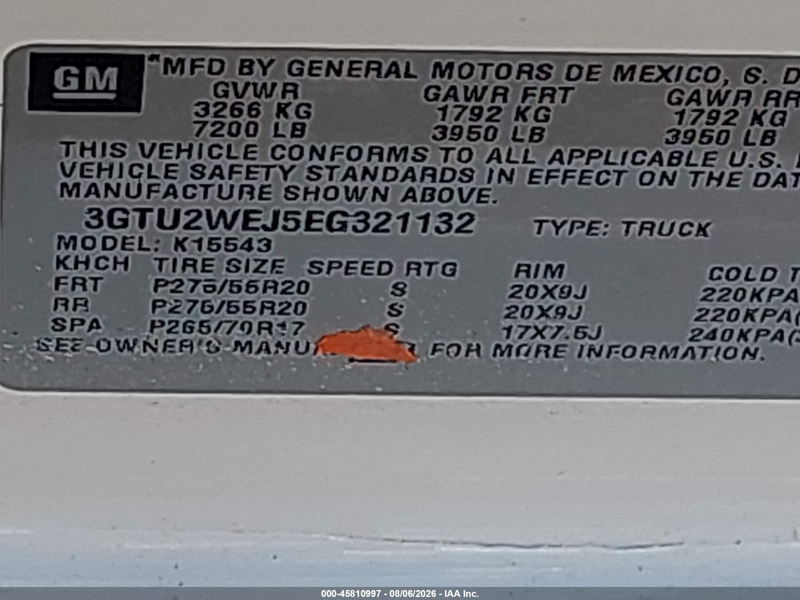 2014 Gmc Sierra 1500 Denali White vin: 3GTU2WEJ5EG321132