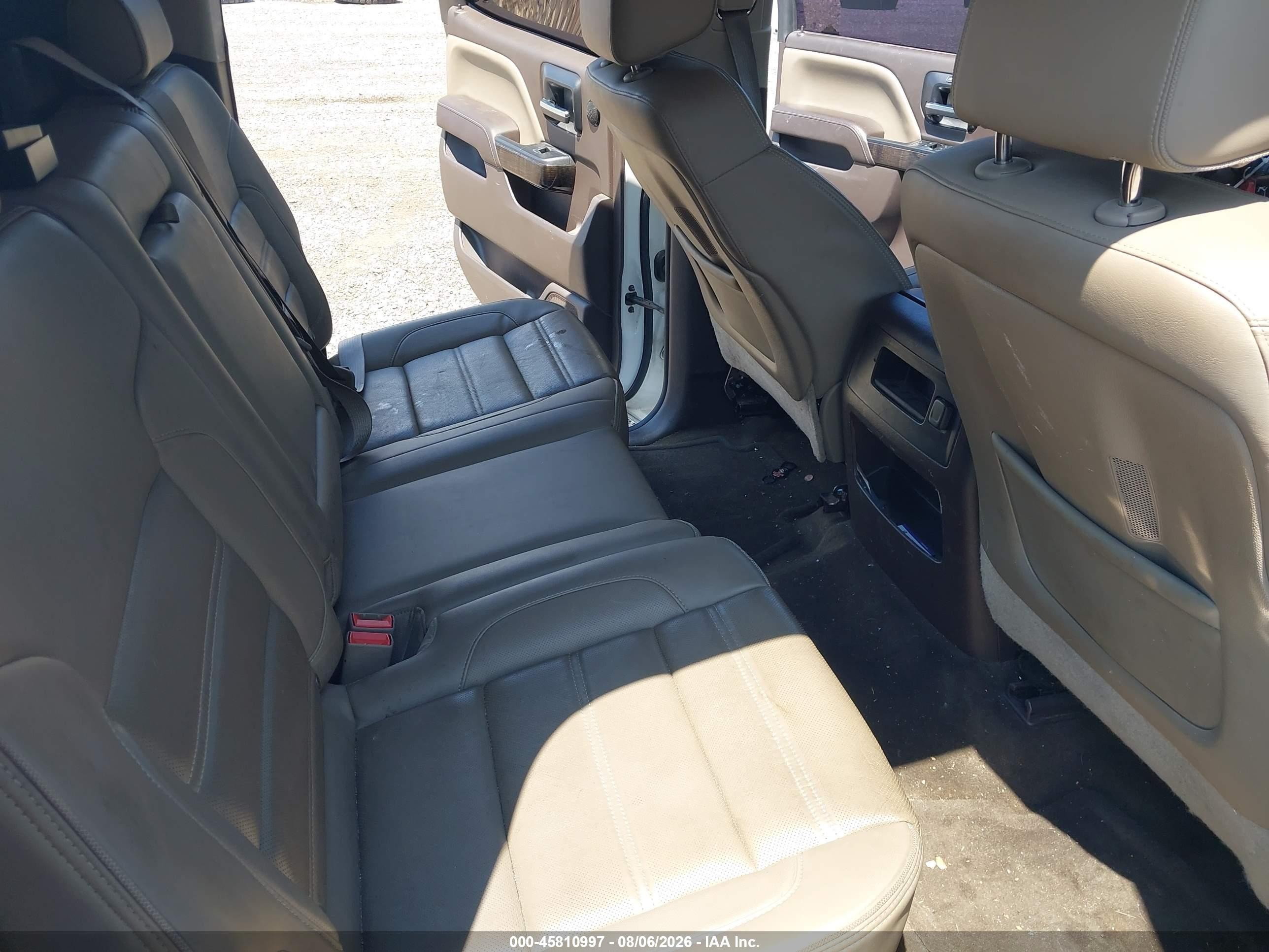 2014 Gmc Sierra 1500 Denali White vin: 3GTU2WEJ5EG321132