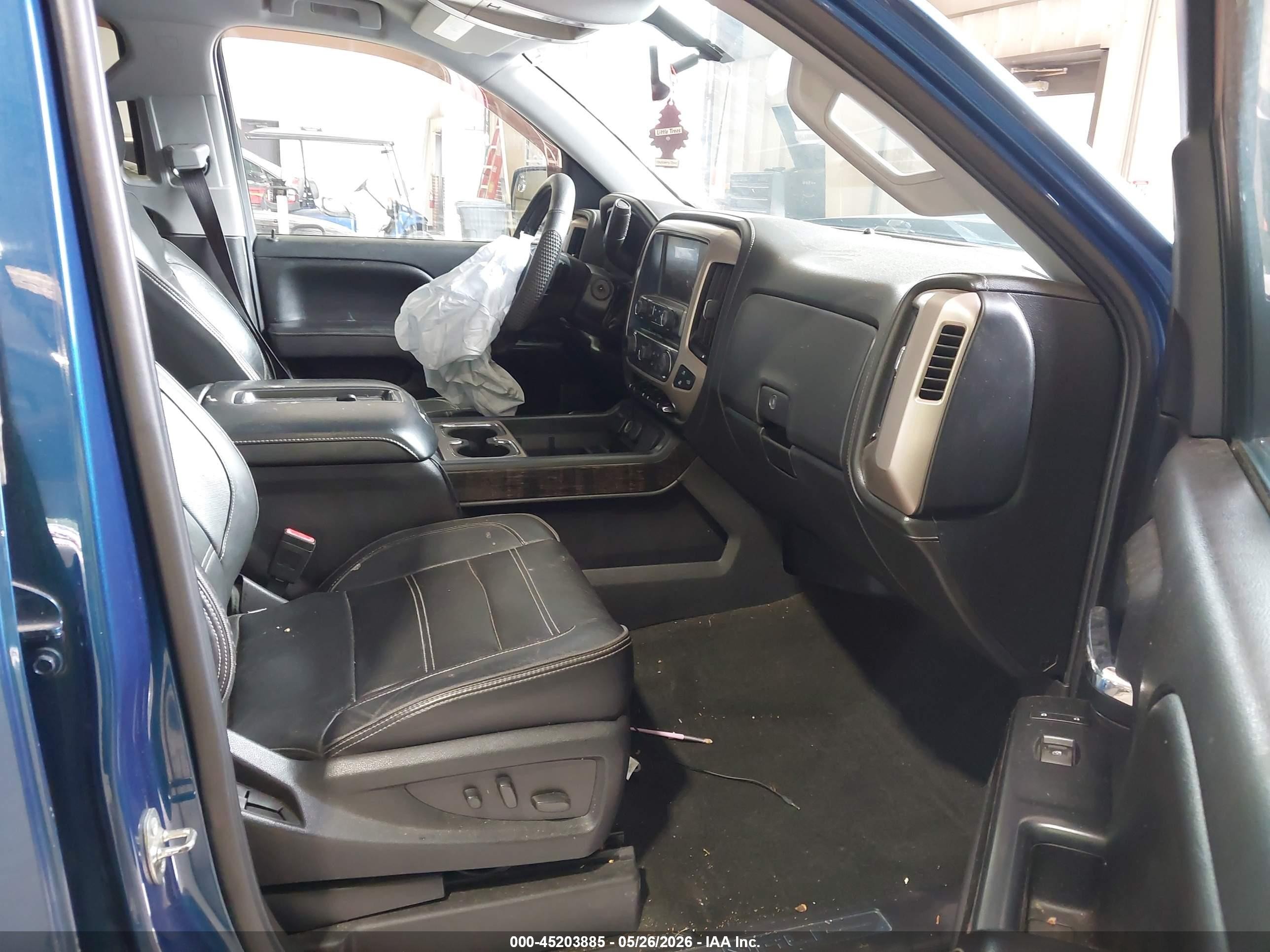 2015 Gmc Sierra 1500 Denali Blue vin: 3GTU2WEJ5FG401094