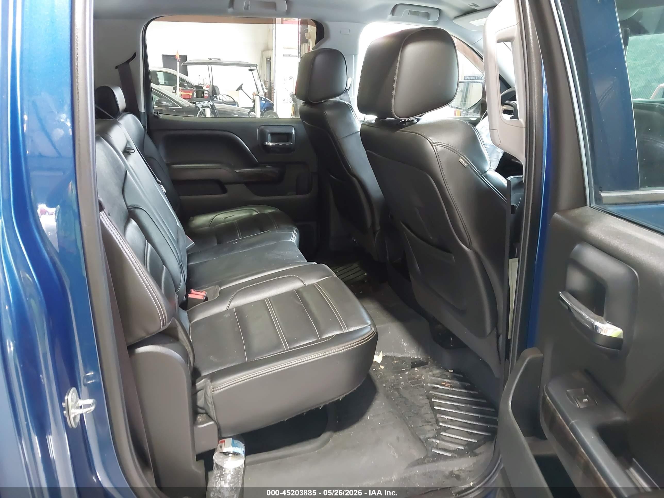 2015 Gmc Sierra 1500 Denali Blue vin: 3GTU2WEJ5FG401094
