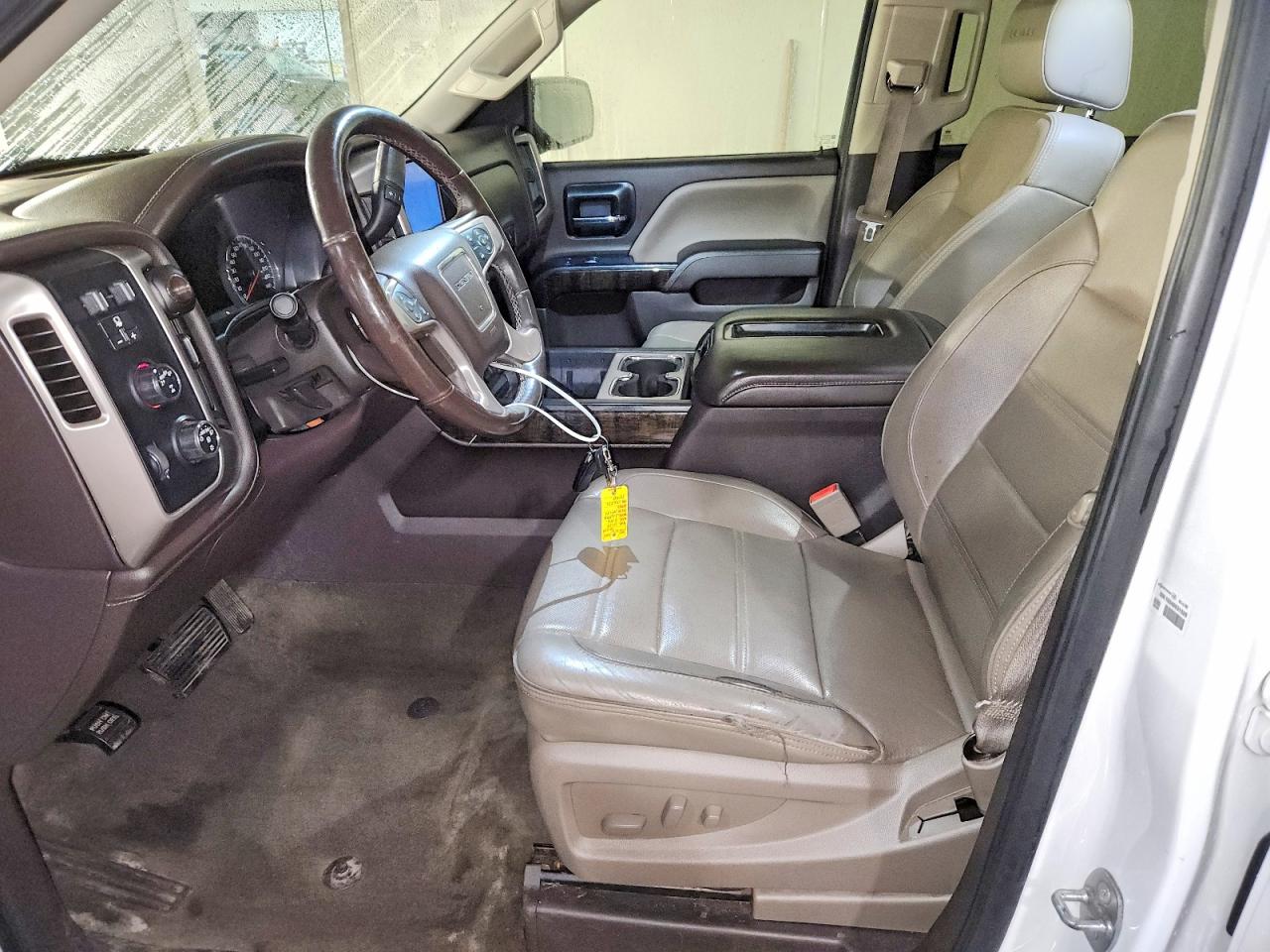2014 Gmc Sierra K1500 Denali Белый vin: 3GTU2WEJ6EG276895