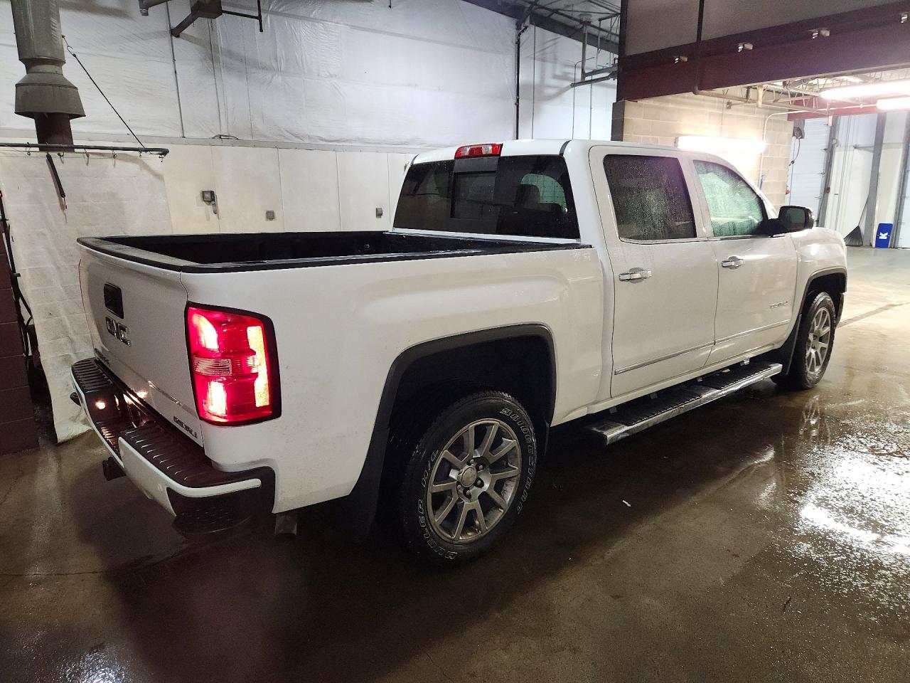 2014 Gmc Sierra K1500 Denali Белый vin: 3GTU2WEJ6EG276895