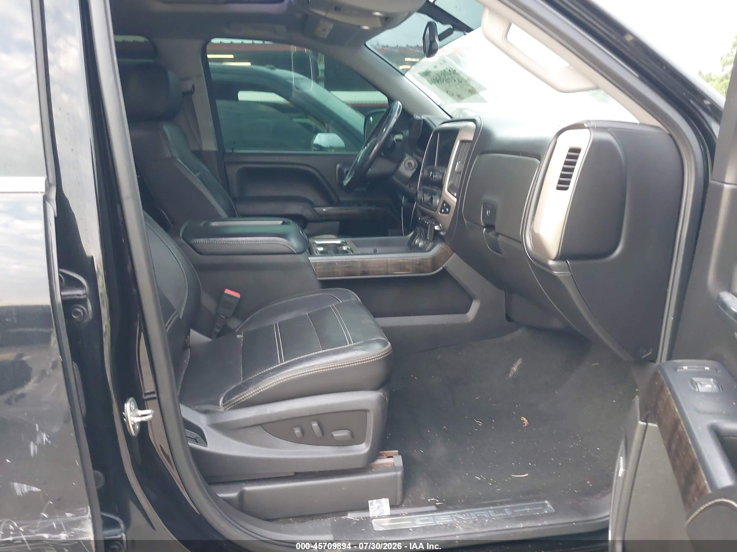 2014 Gmc Sierra 1500 Denali Черный vin: 3GTU2WEJ6EG310365