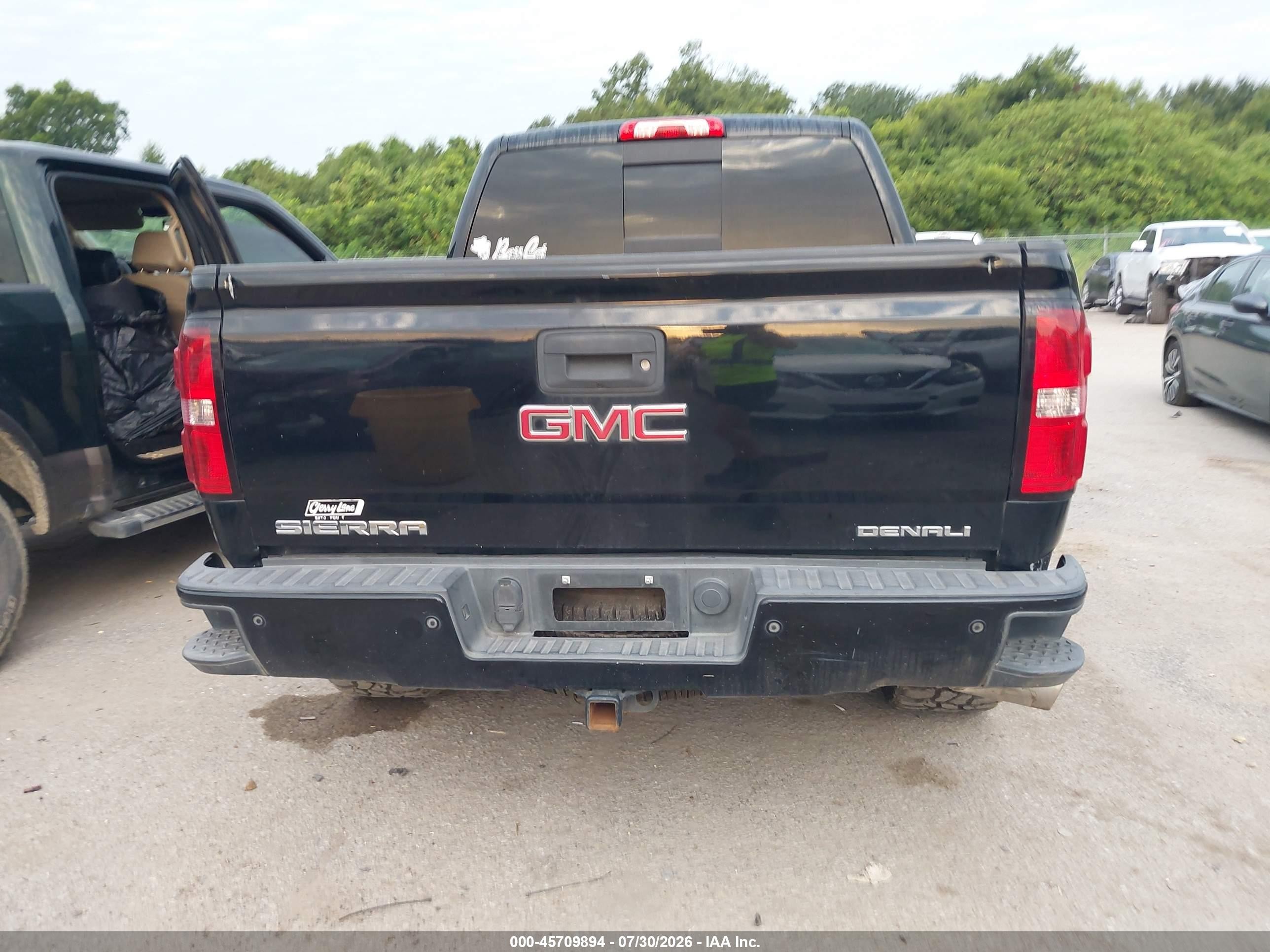 2014 Gmc Sierra 1500 Denali Черный vin: 3GTU2WEJ6EG310365