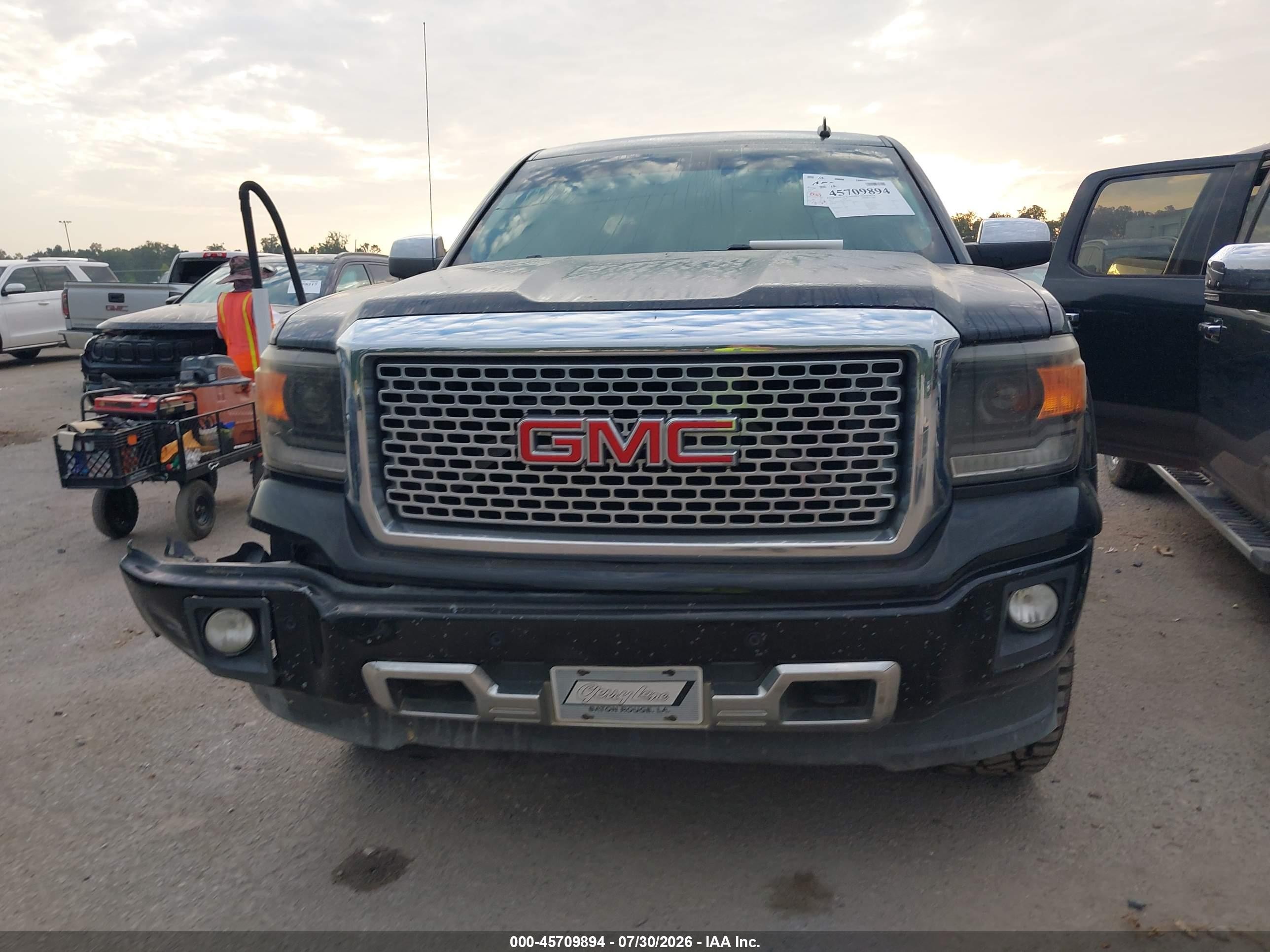 2014 Gmc Sierra 1500 Denali Черный vin: 3GTU2WEJ6EG310365