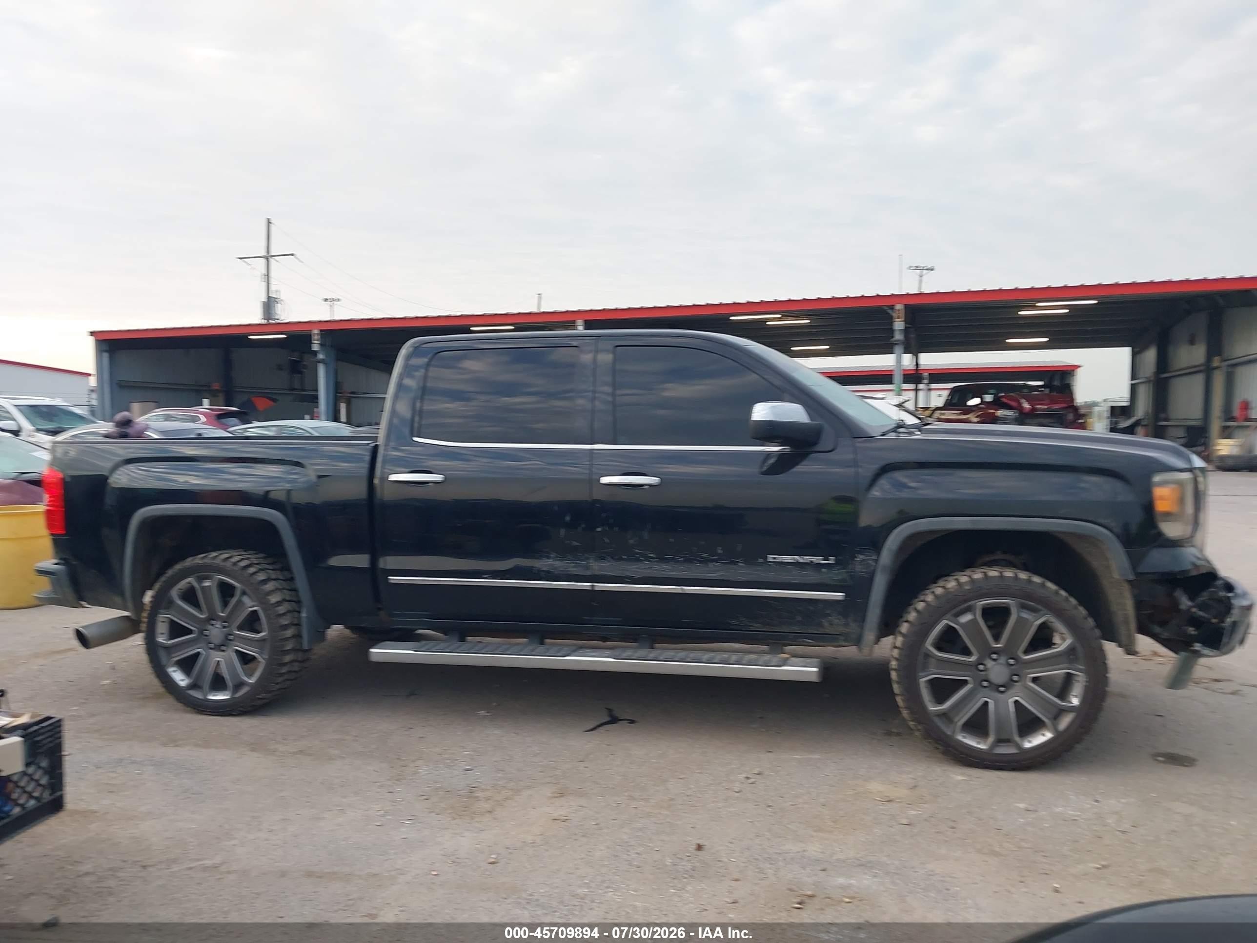 2014 Gmc Sierra 1500 Denali Черный vin: 3GTU2WEJ6EG310365