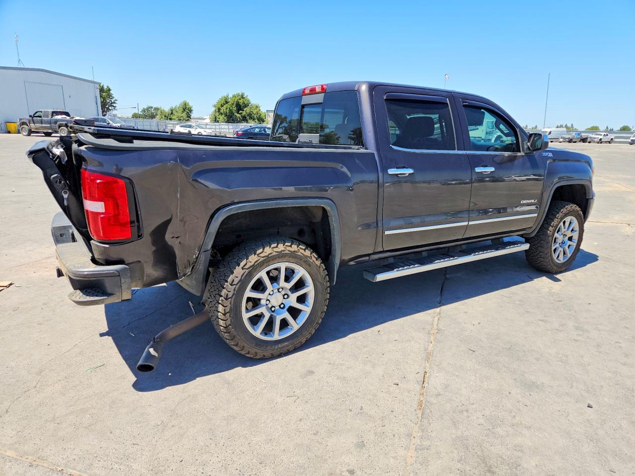 2014 Gmc Sierra K1500 Denali Charcoal vin: 3GTU2WEJ6EG516365