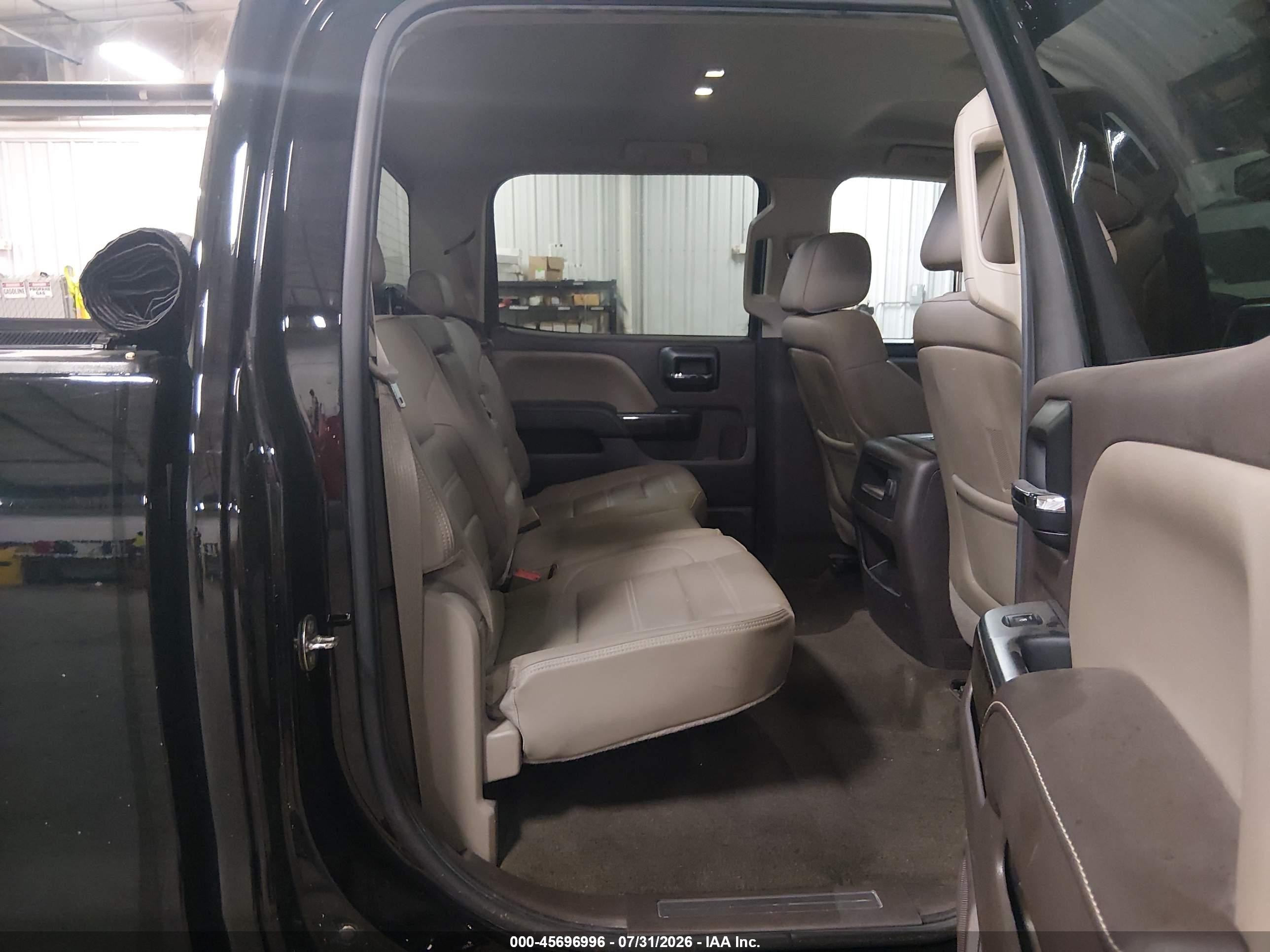 2015 Gmc Sierra 1500 Denali Black vin: 3GTU2WEJ7FG335714