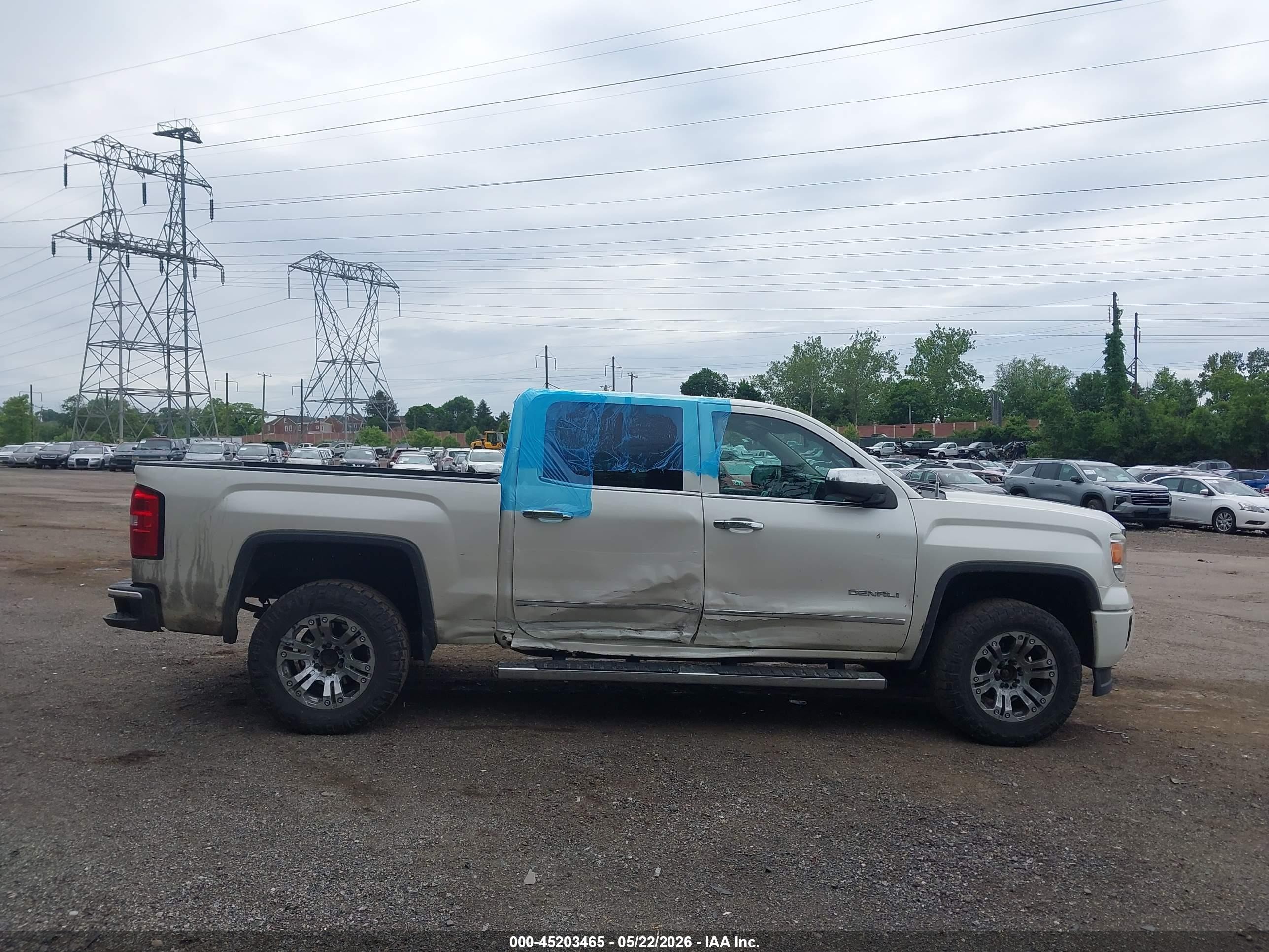2015 Gmc Sierra K1500 Denali White vin: 3GTU2WEJ7FG374237