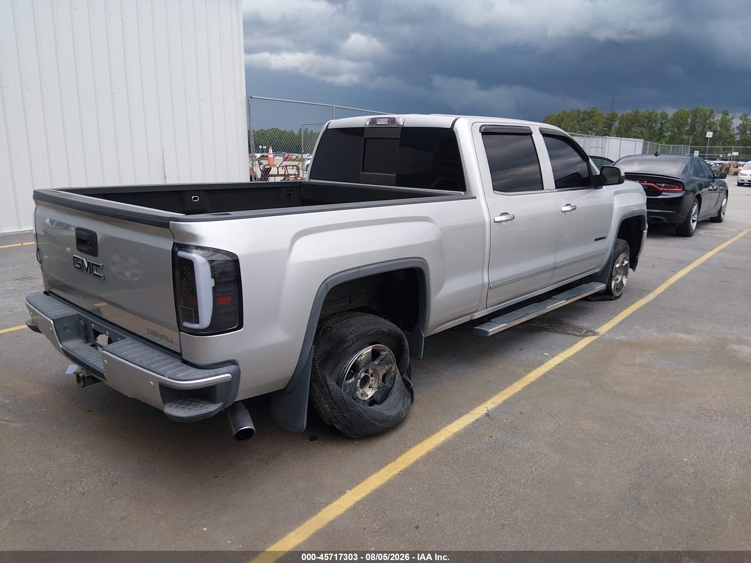 2014 Gmc Sierra 1500 Denali Gray vin: 3GTU2WEJ8EG467489
