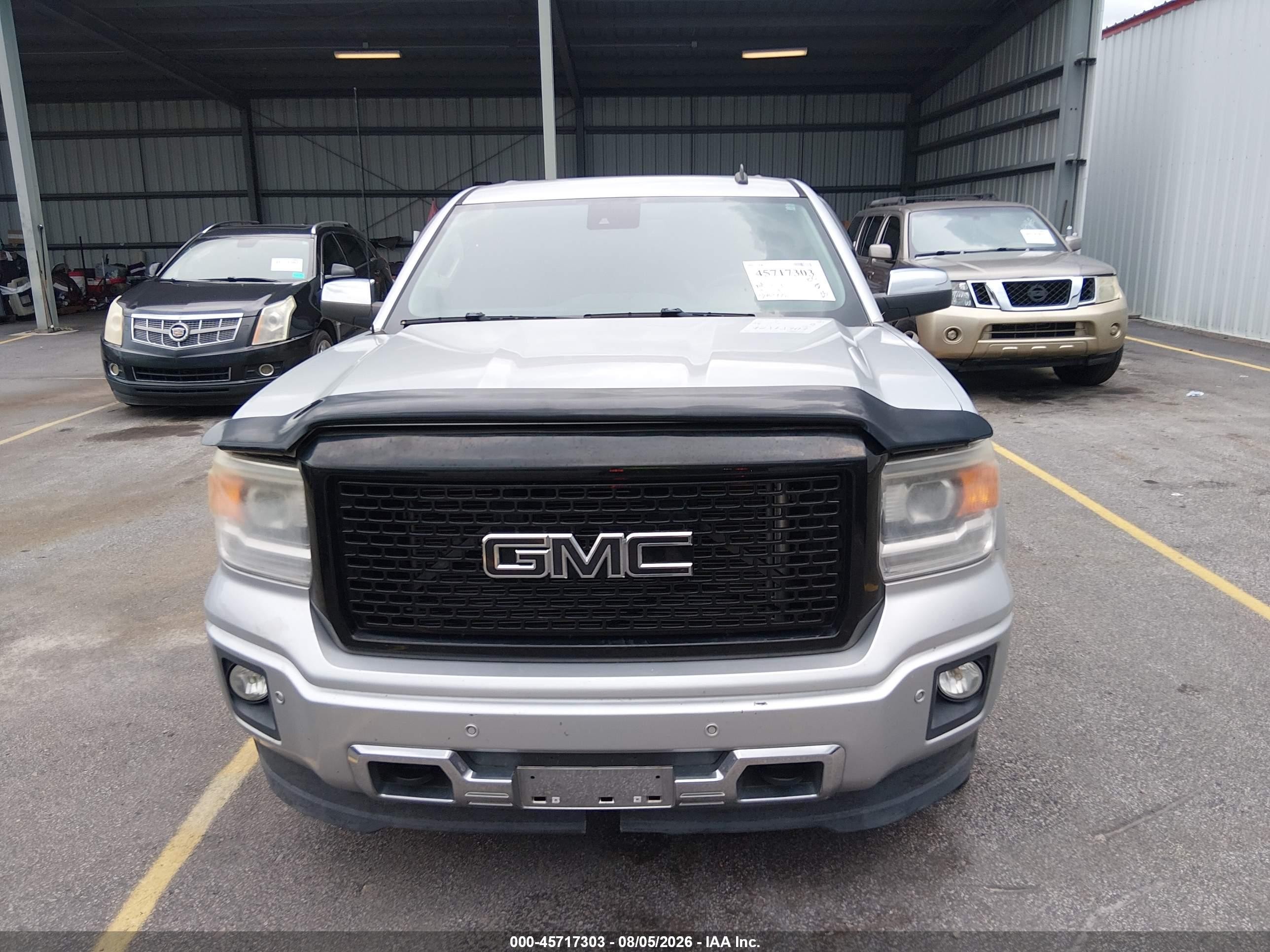 2014 Gmc Sierra 1500 Denali Gray vin: 3GTU2WEJ8EG467489