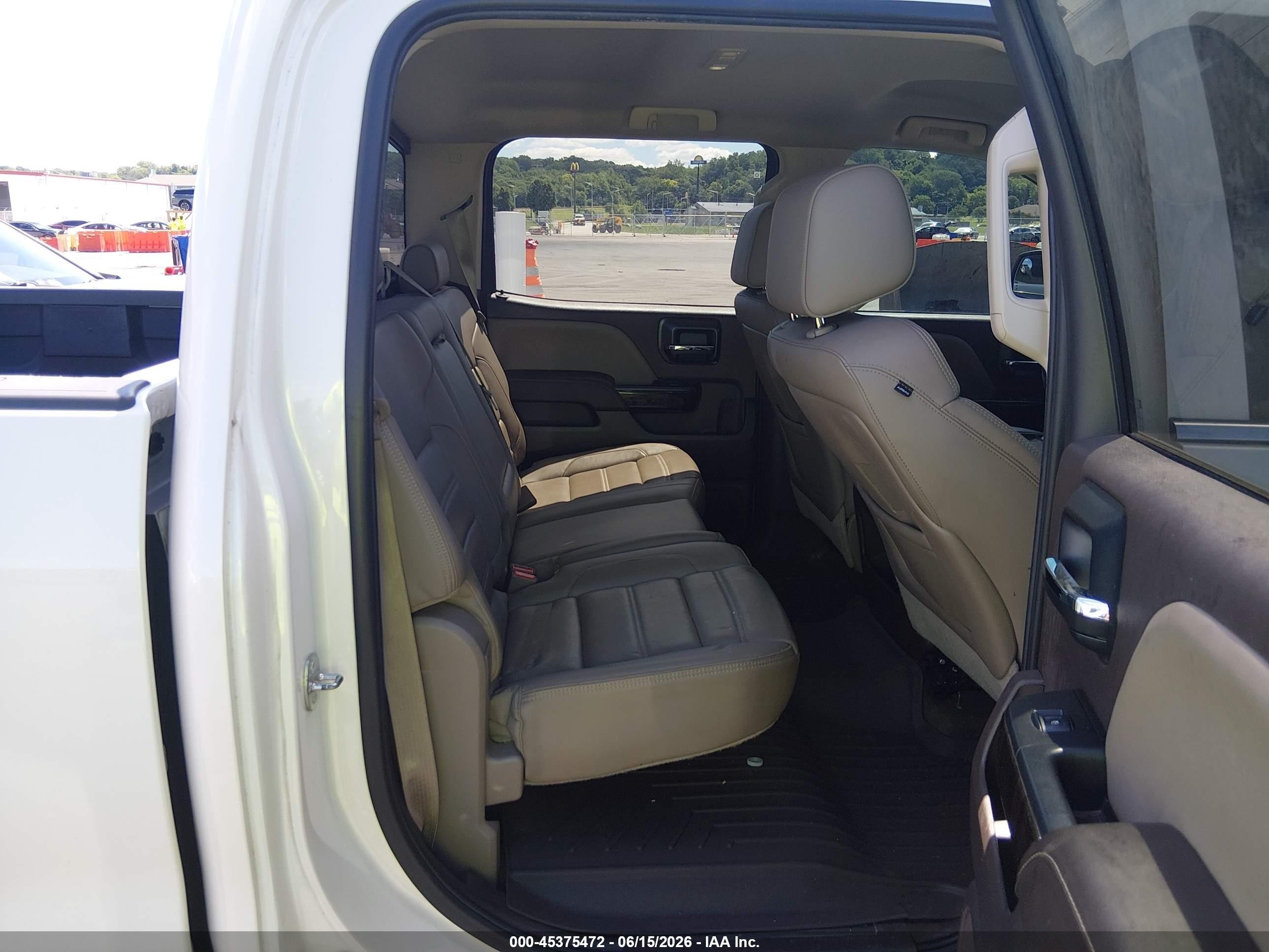 2014 Gmc Sierra 1500 Denali White vin: 3GTU2WEJ8EG525164