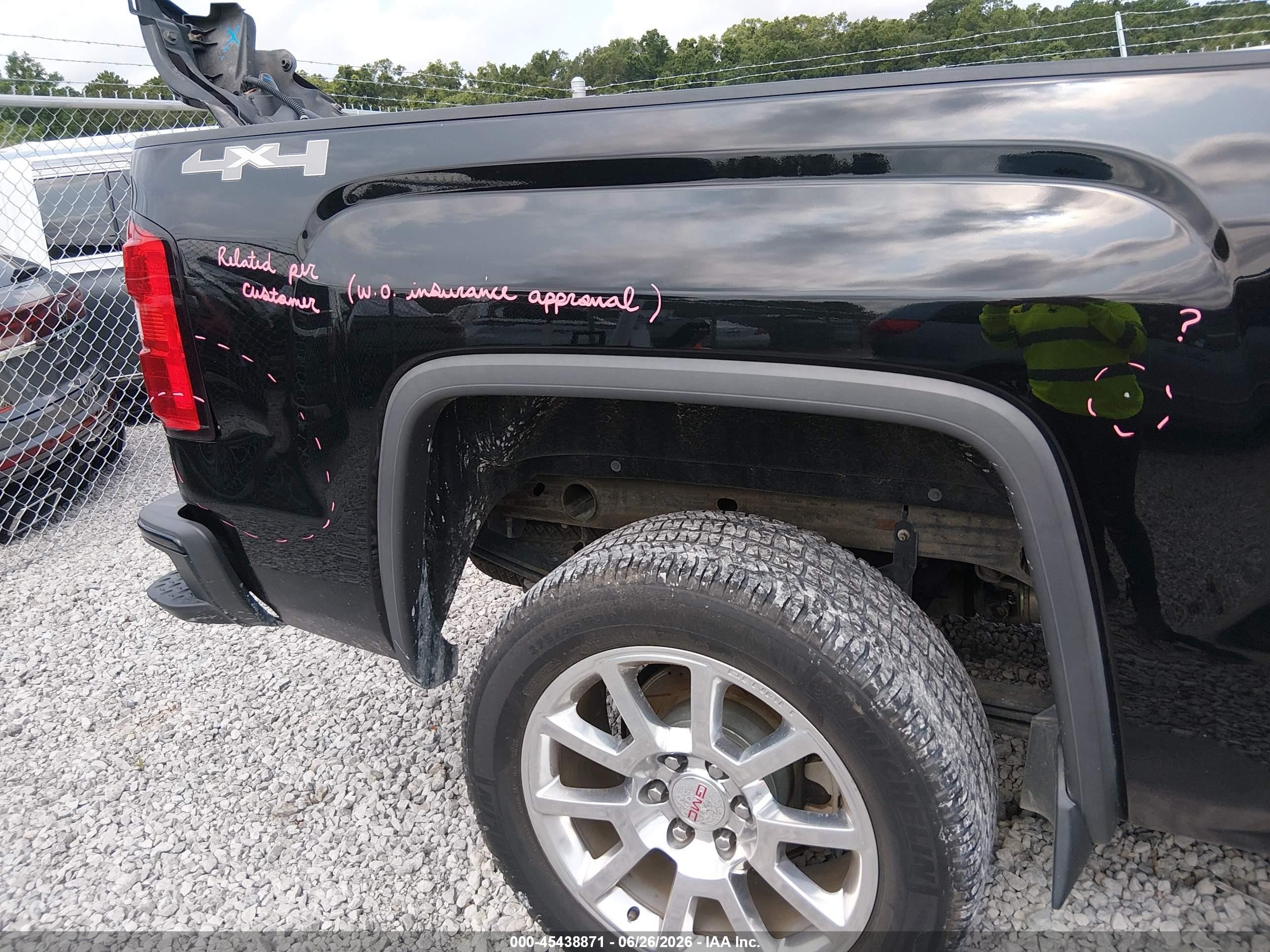 2015 Gmc Sierra 1500 Denali Black vin: 3GTU2WEJ8FG215243