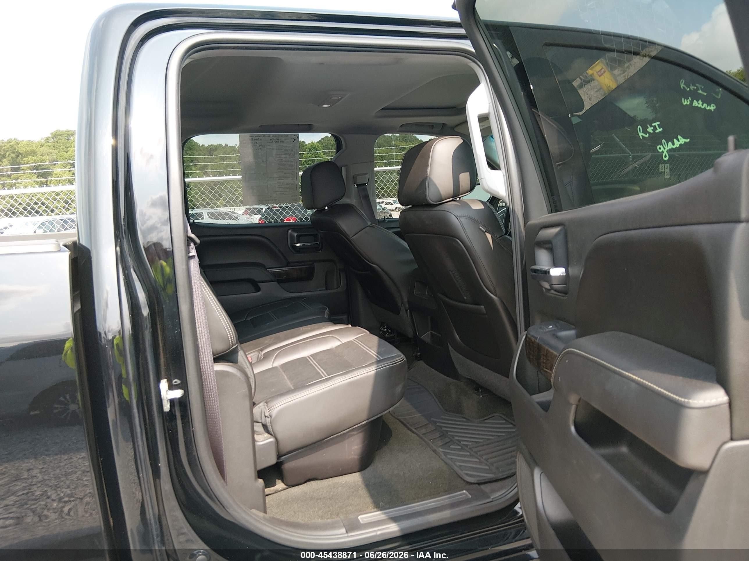 2015 Gmc Sierra 1500 Denali Black vin: 3GTU2WEJ8FG215243