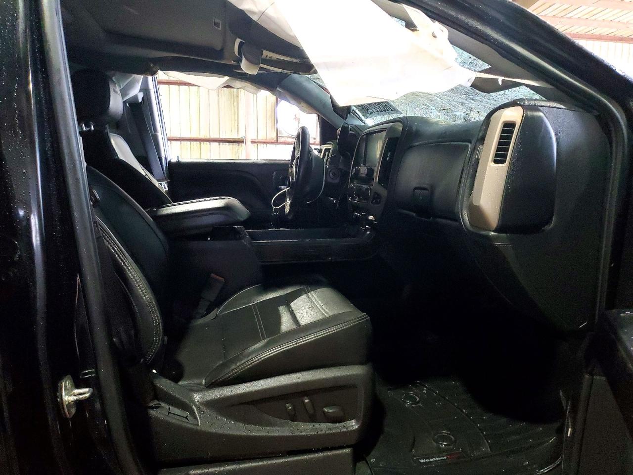 2015 Gmc Sierra K1500 Denali Черный vin: 3GTU2WEJ8FG462908