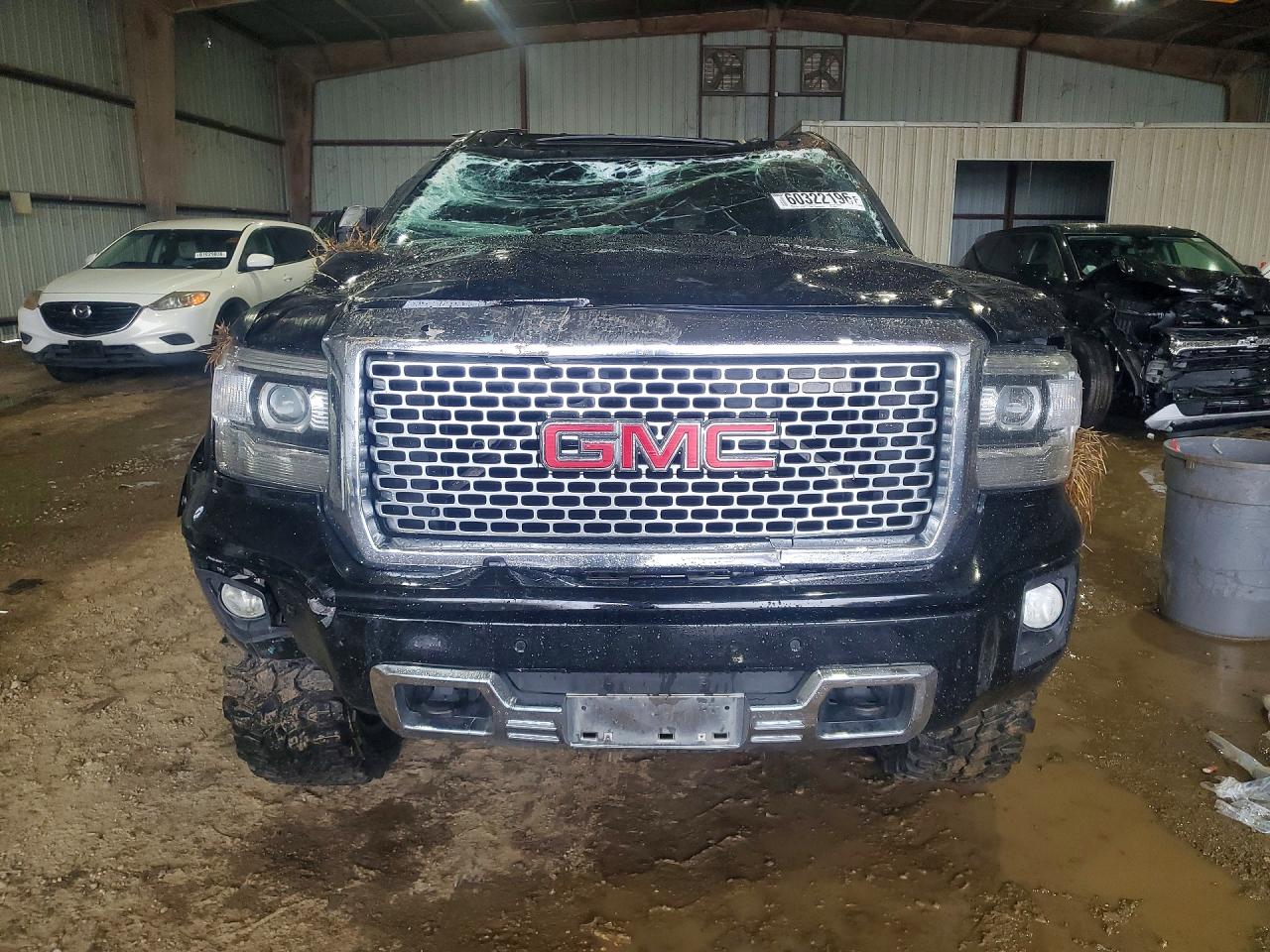 2015 Gmc Sierra K1500 Denali Черный vin: 3GTU2WEJ8FG462908