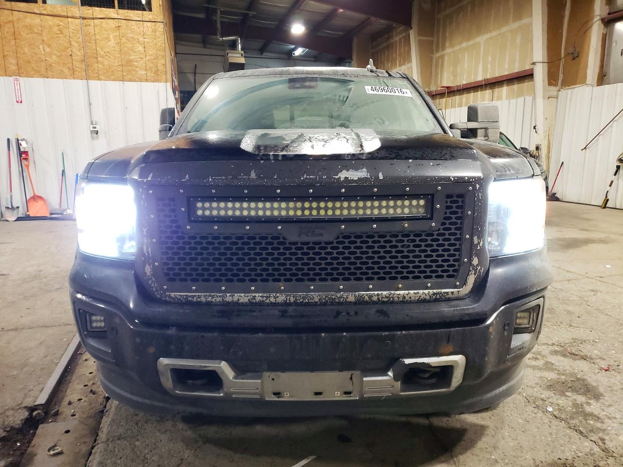 2015 Gmc Sierra K1500 Denali Black vin: 3GTU2WEJ8FG464125