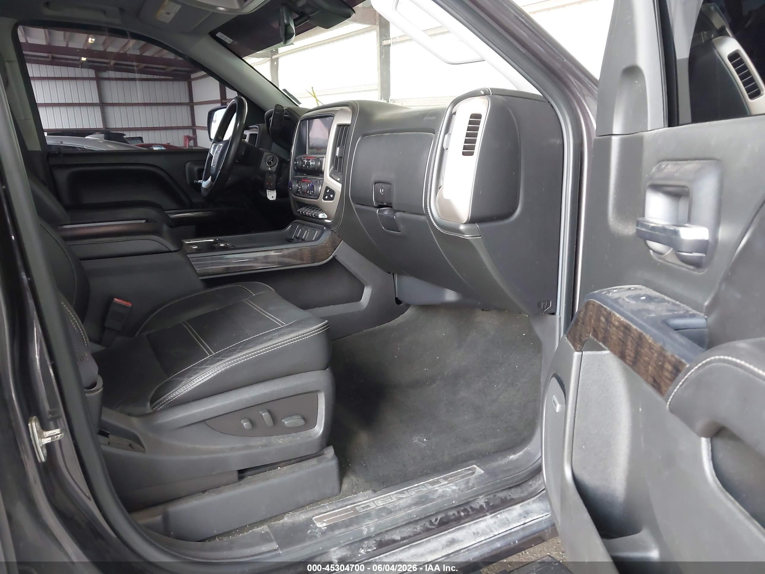 2015 Gmc Sierra 1500 Denali Gray vin: 3GTU2WEJ8FG469602