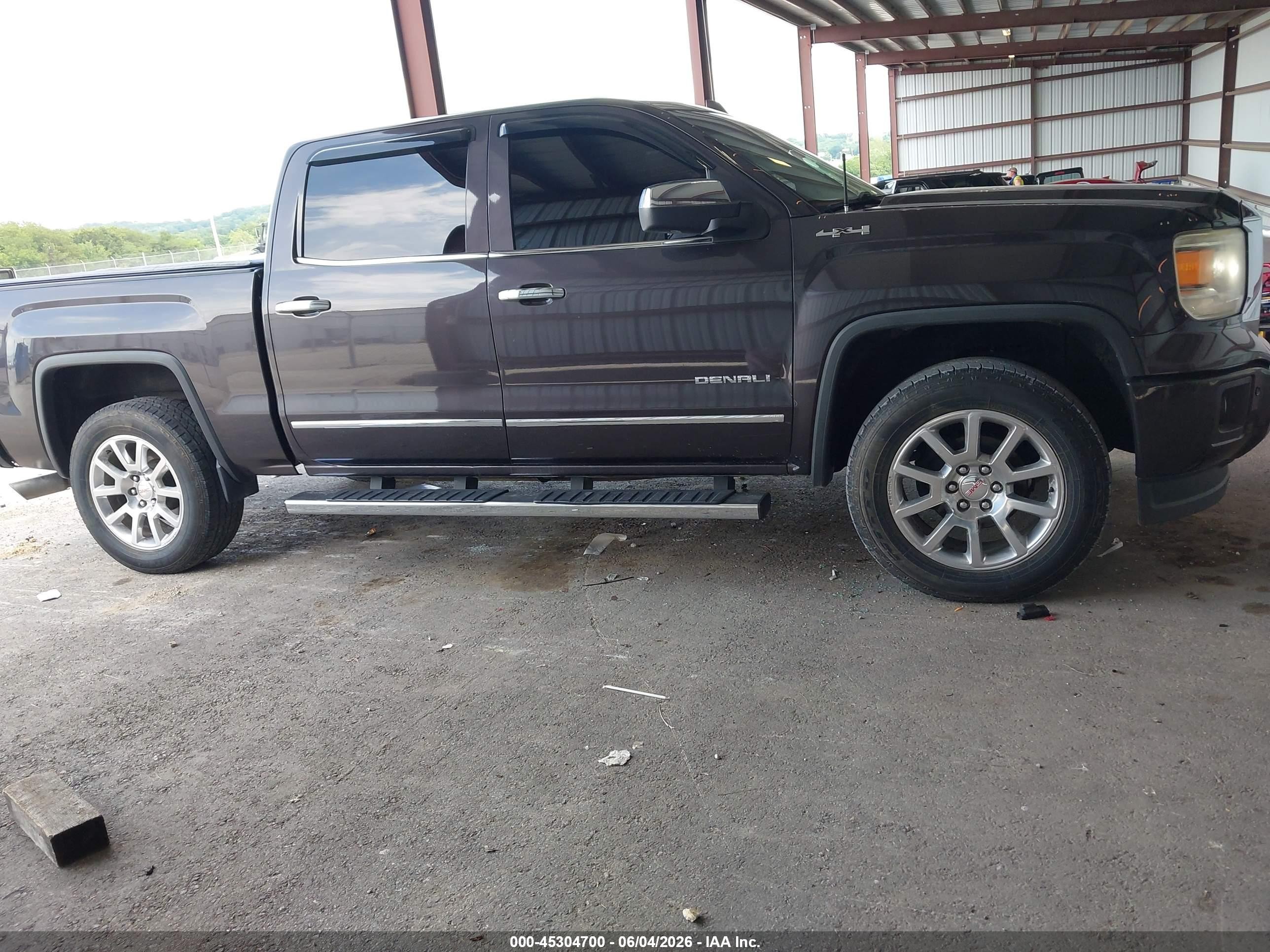 2015 Gmc Sierra 1500 Denali Gray vin: 3GTU2WEJ8FG469602
