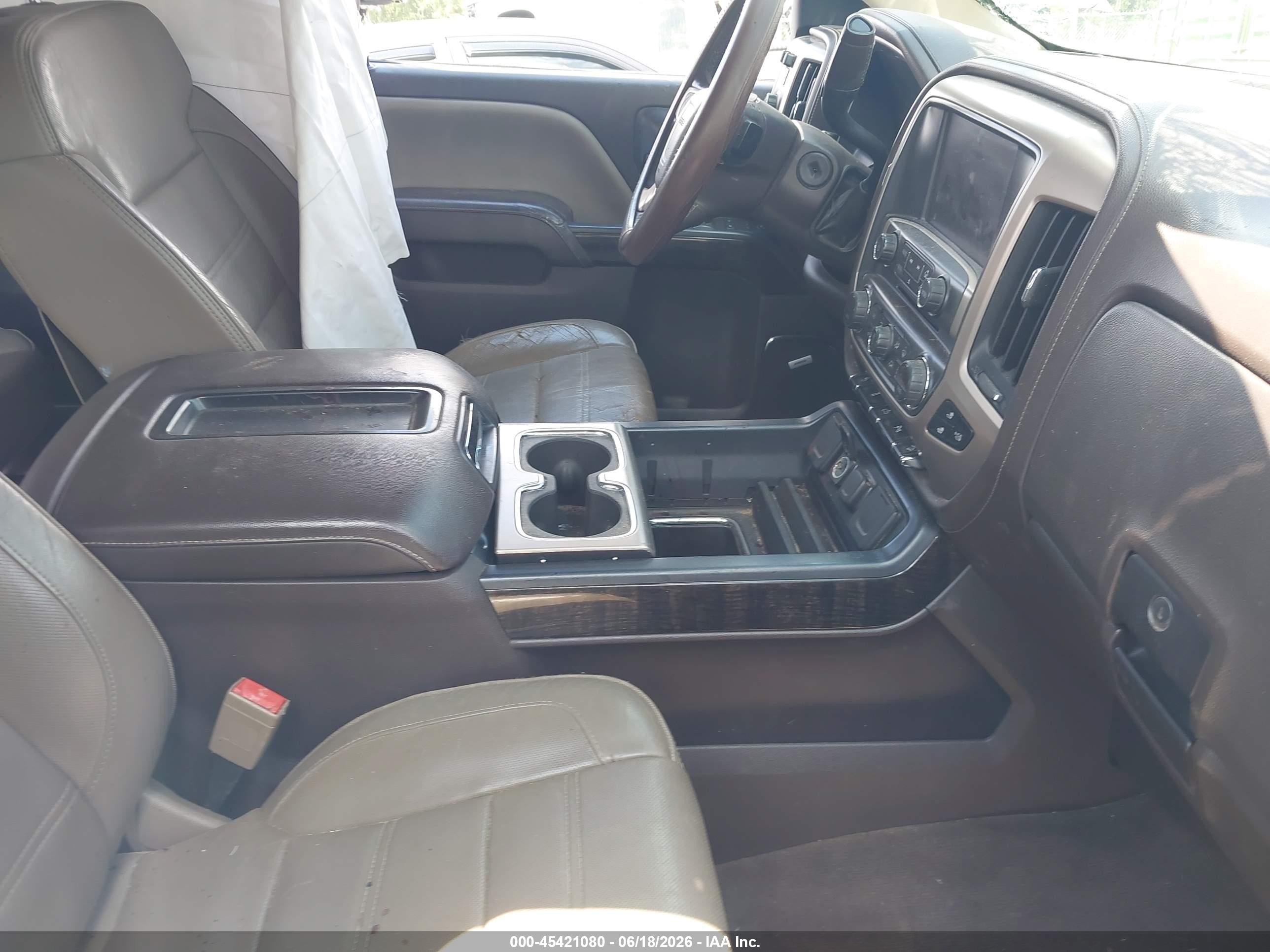 2015 Gmc Sierra 1500 Denali White vin: 3GTU2WEJ9FG169471