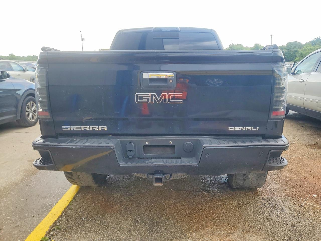 2015 Gmc Sierra K1500 Denali Black vin: 3GTU2WEJ9FG181927