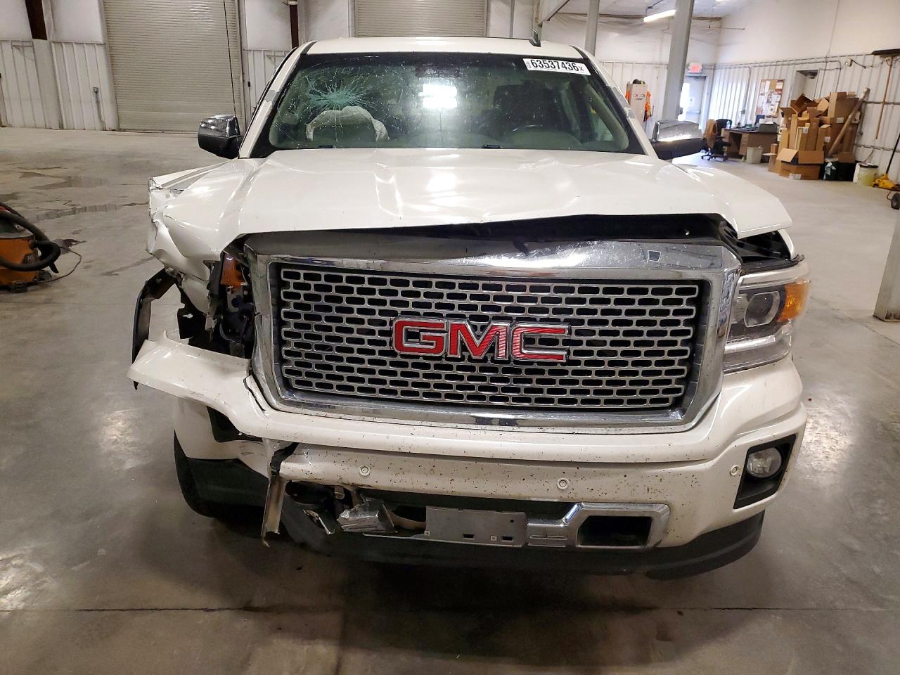 2014 Gmc Sierra K1500 Denali White vin: 3GTU2WEJXEG345622