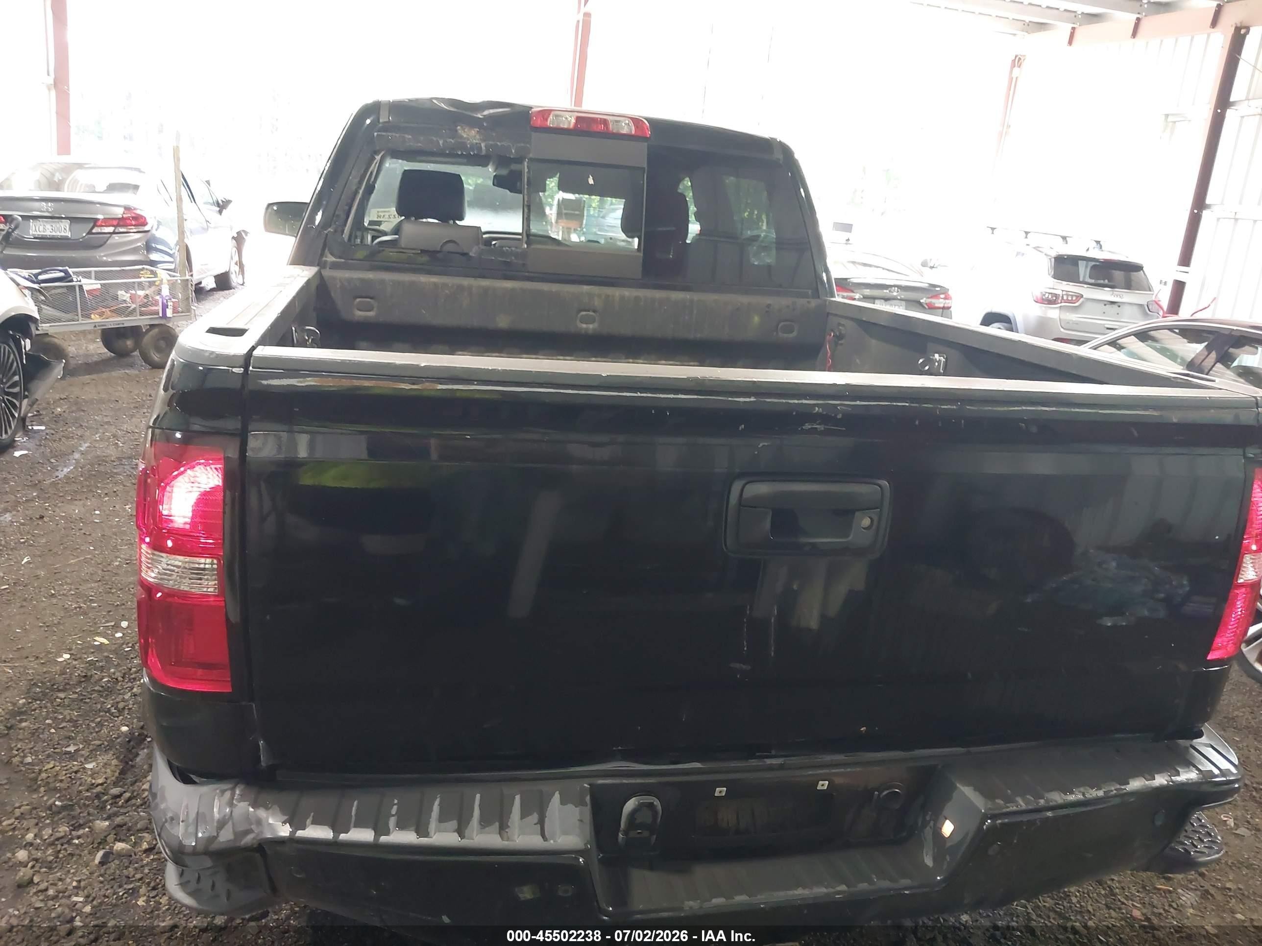 2015 Gmc Sierra 1500 Denali Black vin: 3GTU2WEJXFG258207