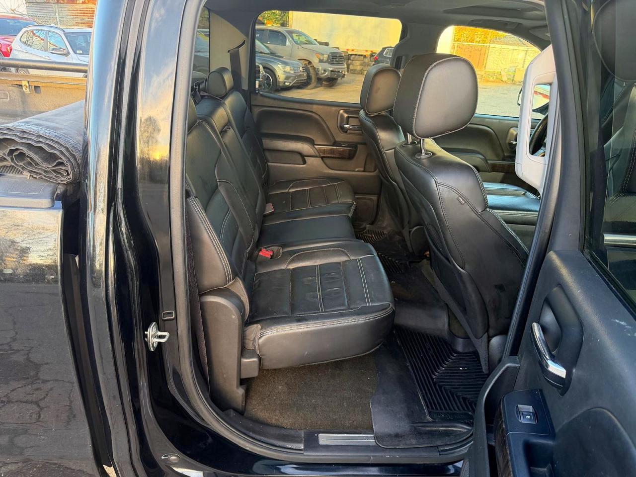 2015 Gmc Sierra K1500 Denali Black vin: 3GTU2WEJXFG435869