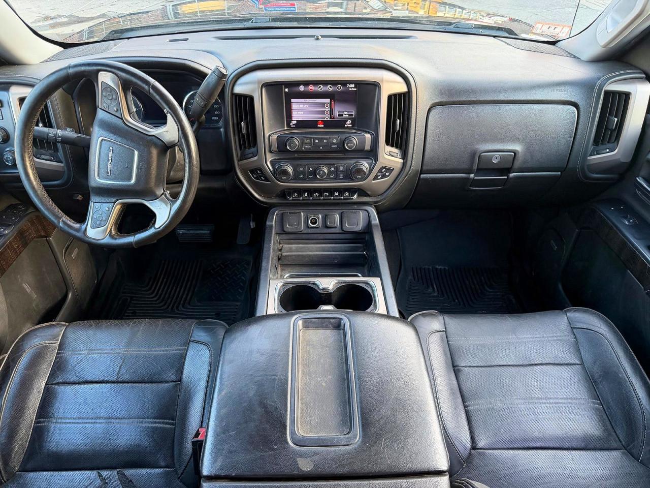 2015 Gmc Sierra K1500 Denali Black vin: 3GTU2WEJXFG435869