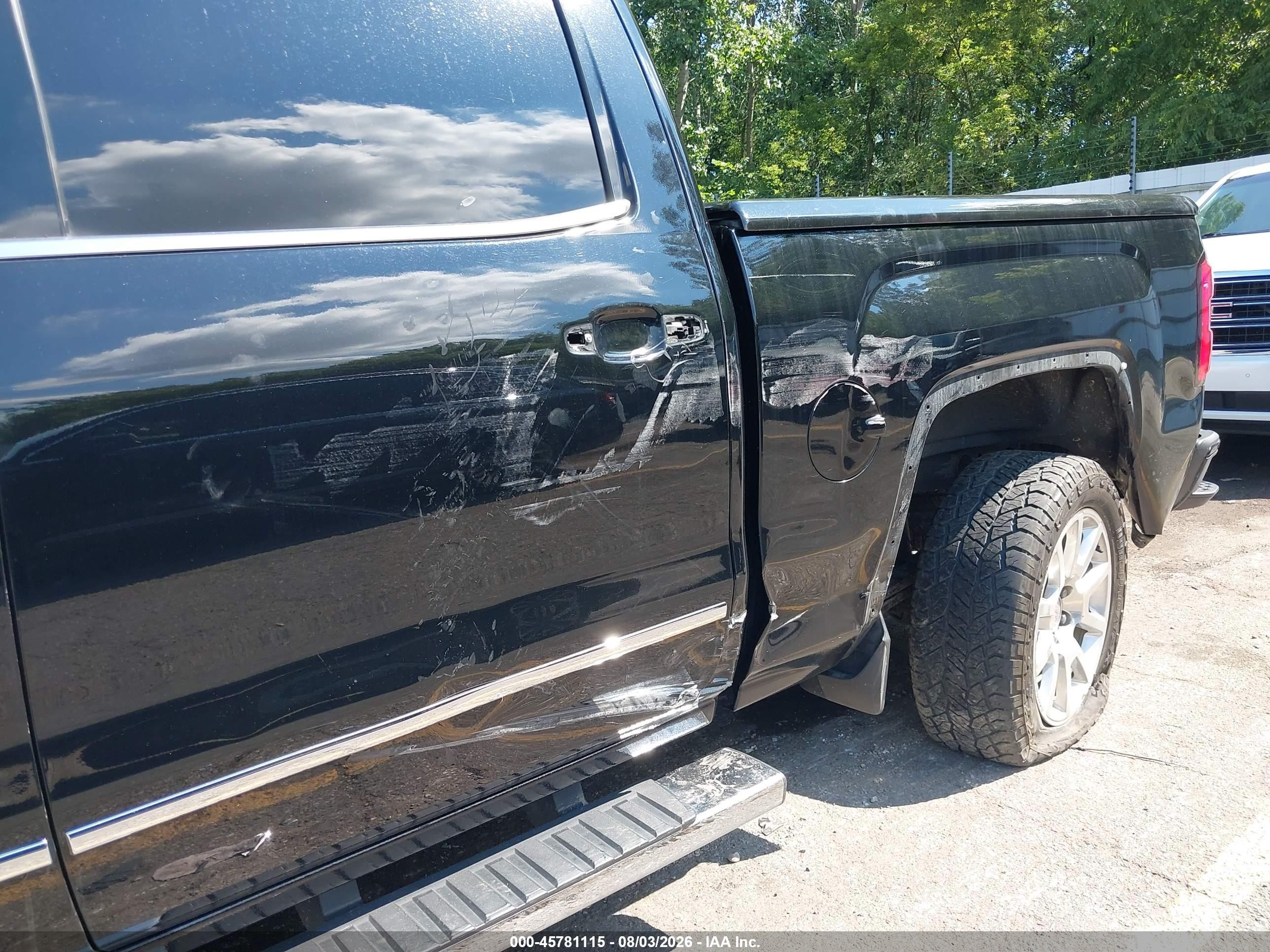 2015 Gmc Sierra 1500 Denali Black vin: 3GTU2WEJXFG479273