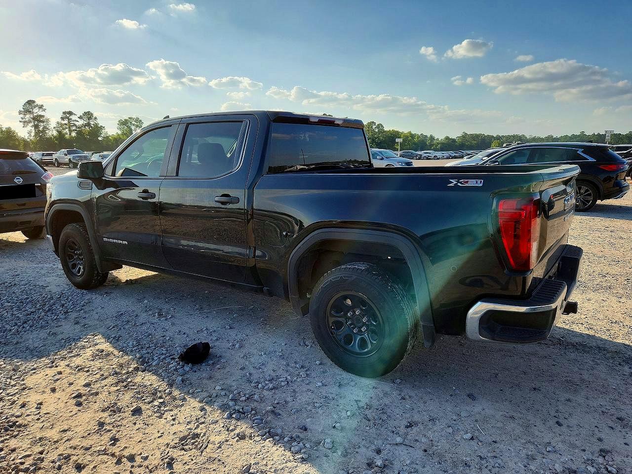 2021 Gmc Sierra K1500 Black vin: 3GTU9AEF5MG286522